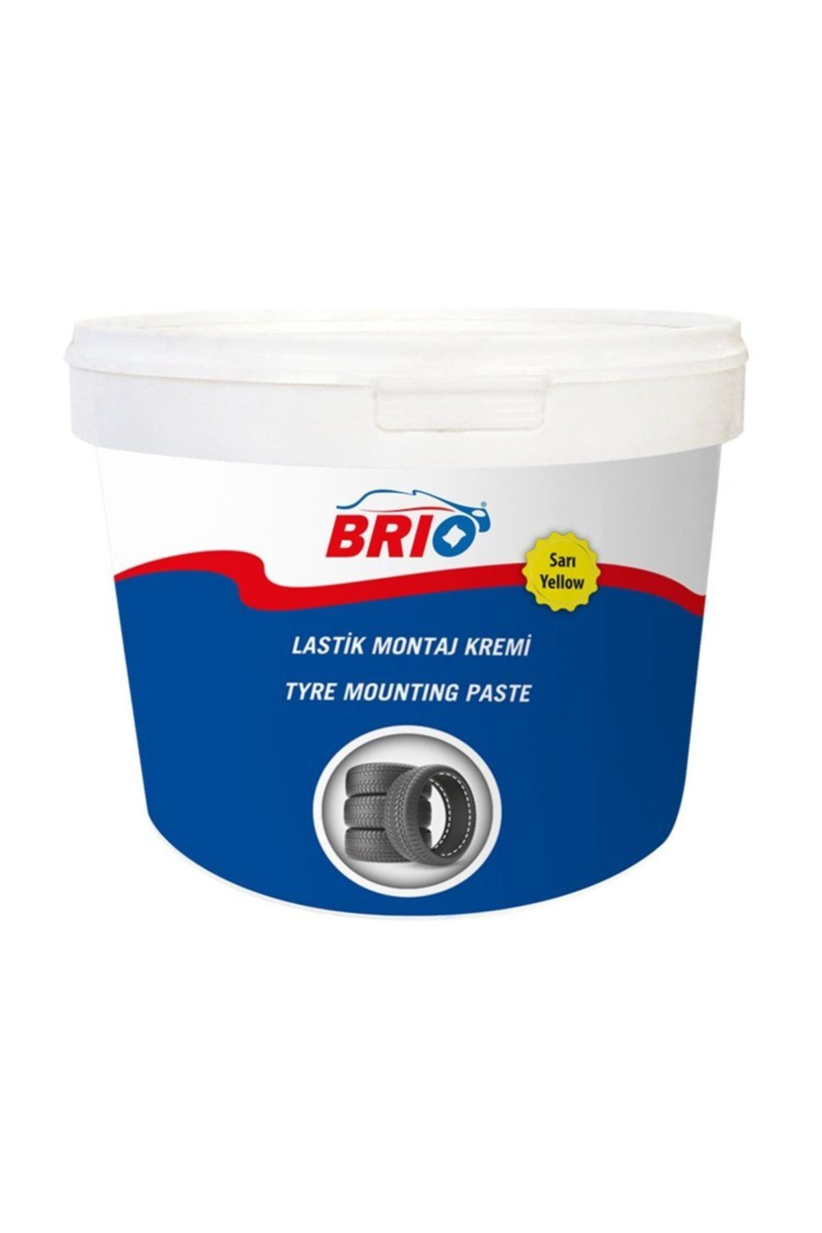BRIO BRİO LASTİK MONTAJ KREMİ SARI 5 KG