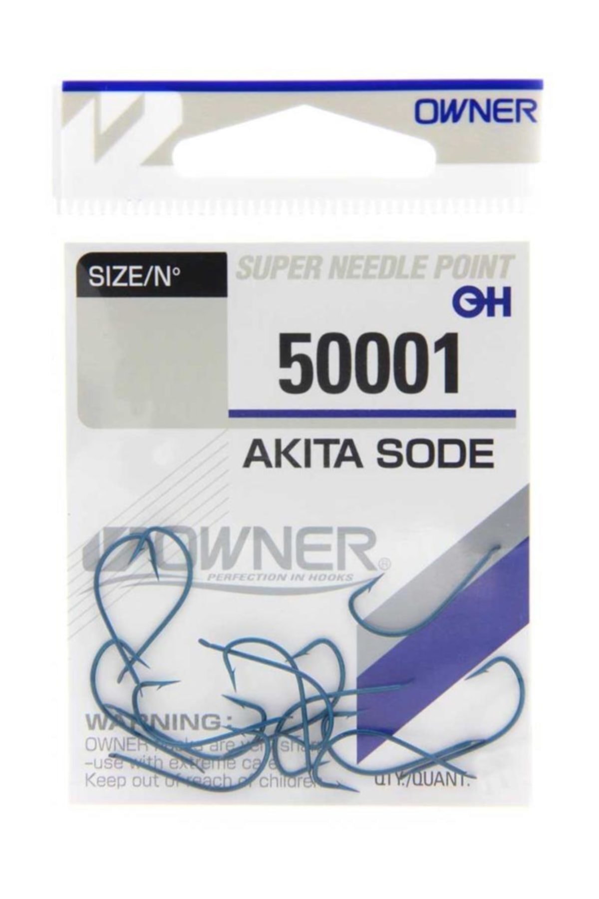 Owner 50001 Mavi Çapari ve Hazır Takım Olta İğnesi