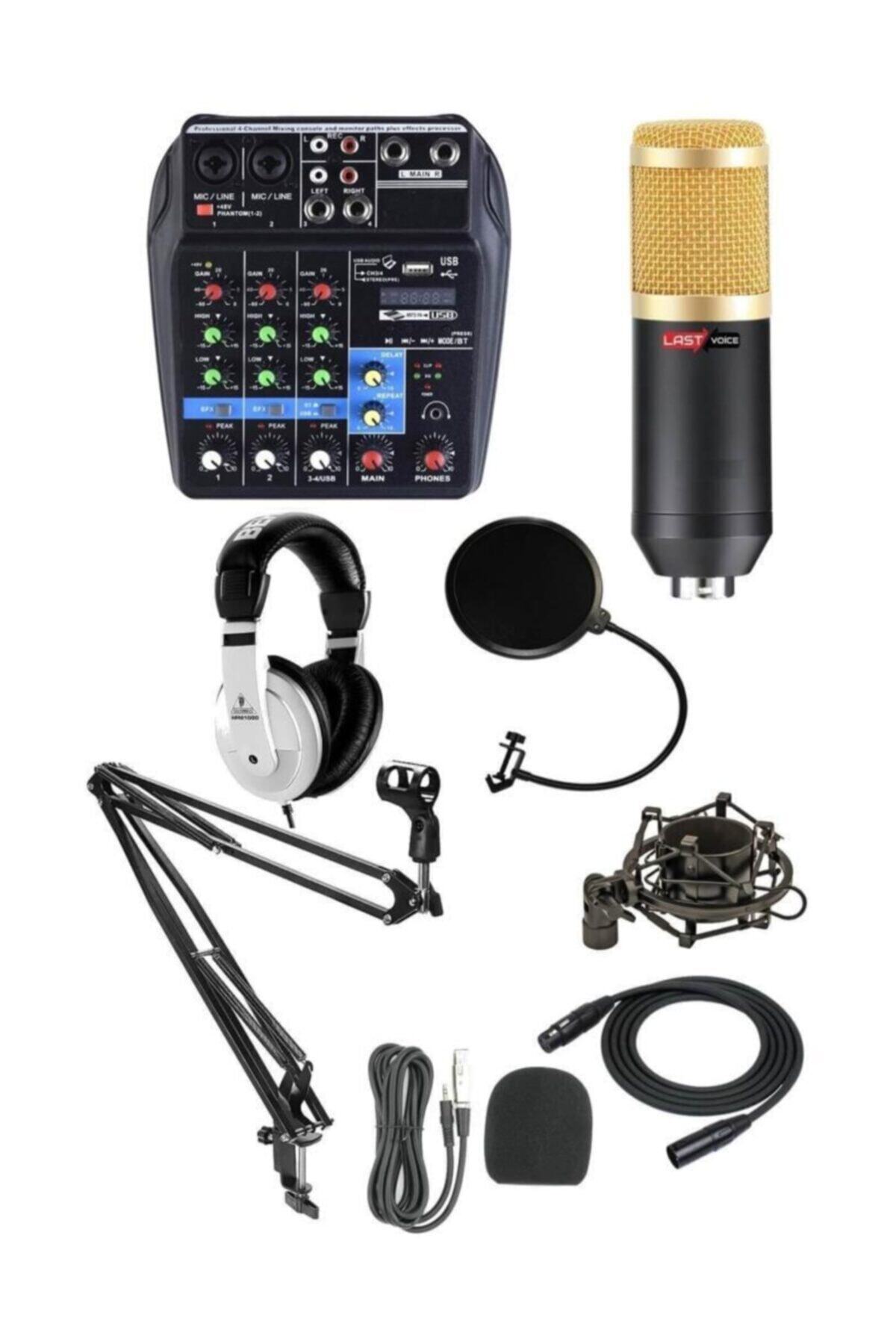 Lastvoice Mix Paket-2 Stüdyo Youtuber Kayıt Ekipman Seti