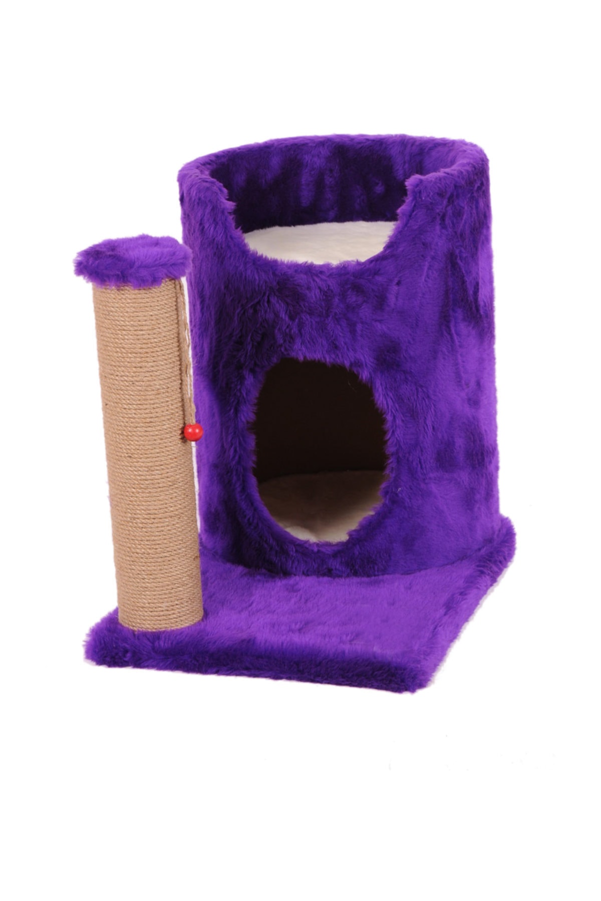 Cathause Cat Hause Kedi Tırmalama Platformu S4 Mor 55 Cm