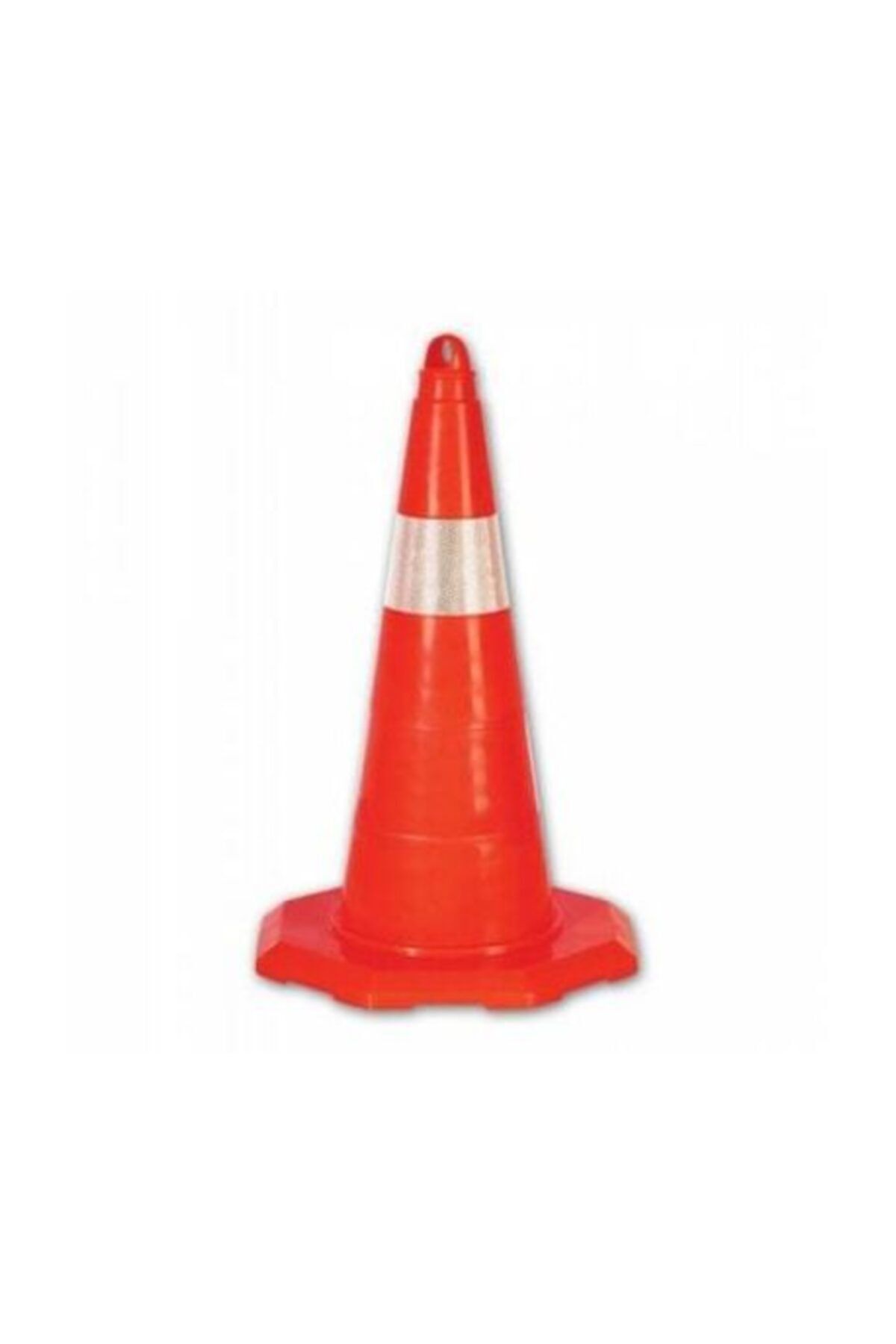 Mfk Kırılmaz Trafik Konisi (Tek Rekleftifli - 52 Cm)