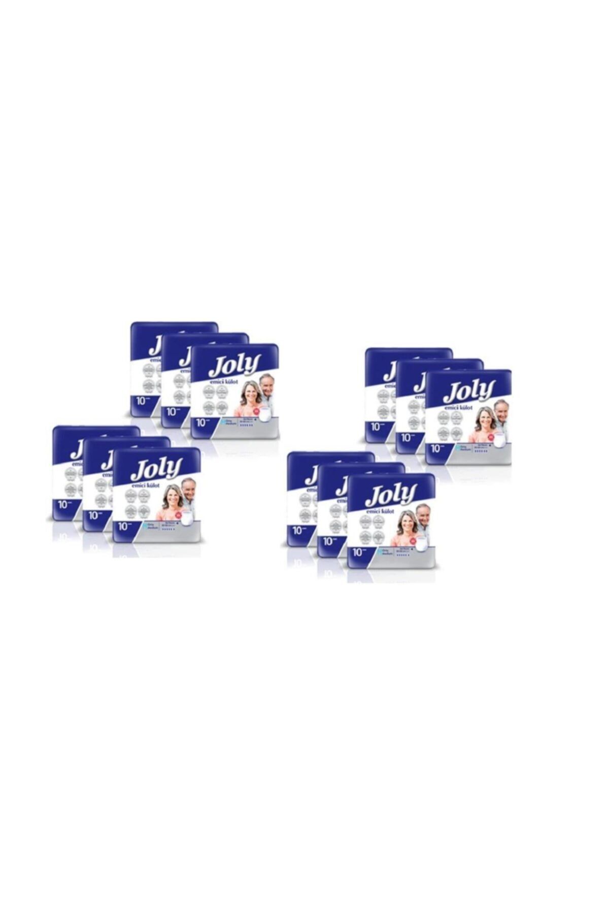 Joly Emici Külot 120 Adet Medium Orta Beden 12 Paket