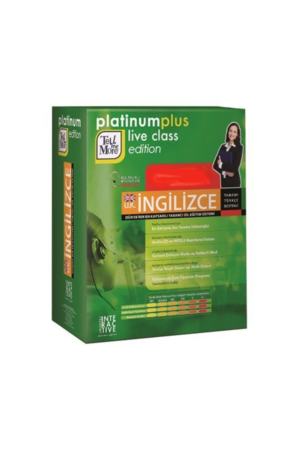 Pusula Yayıncılık Tell Me More Platinum Plus  İngilizce Eğitim Seti