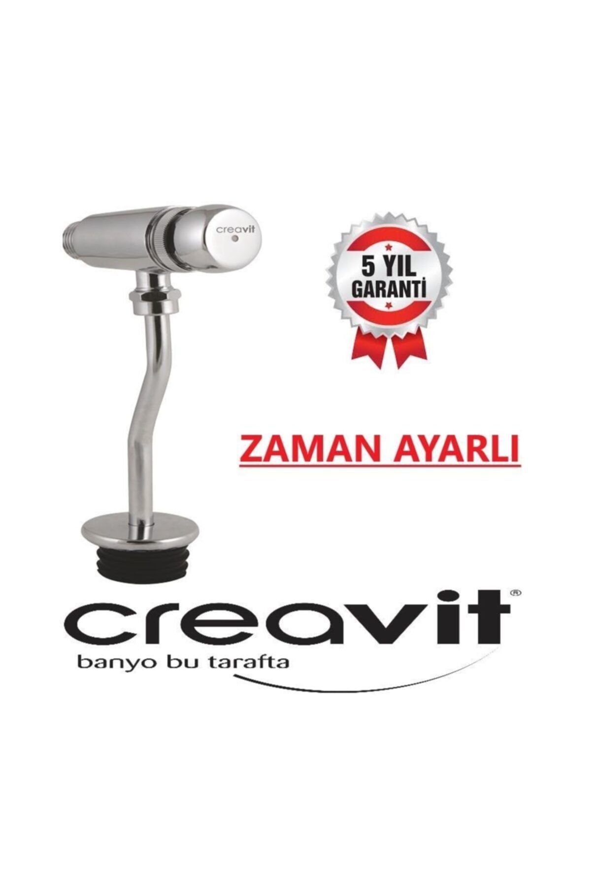 Creavit CREAVİT PM3160 ZAMAN AYARLI SIVAÜSTÜ PİSUAR MUSLUĞU
