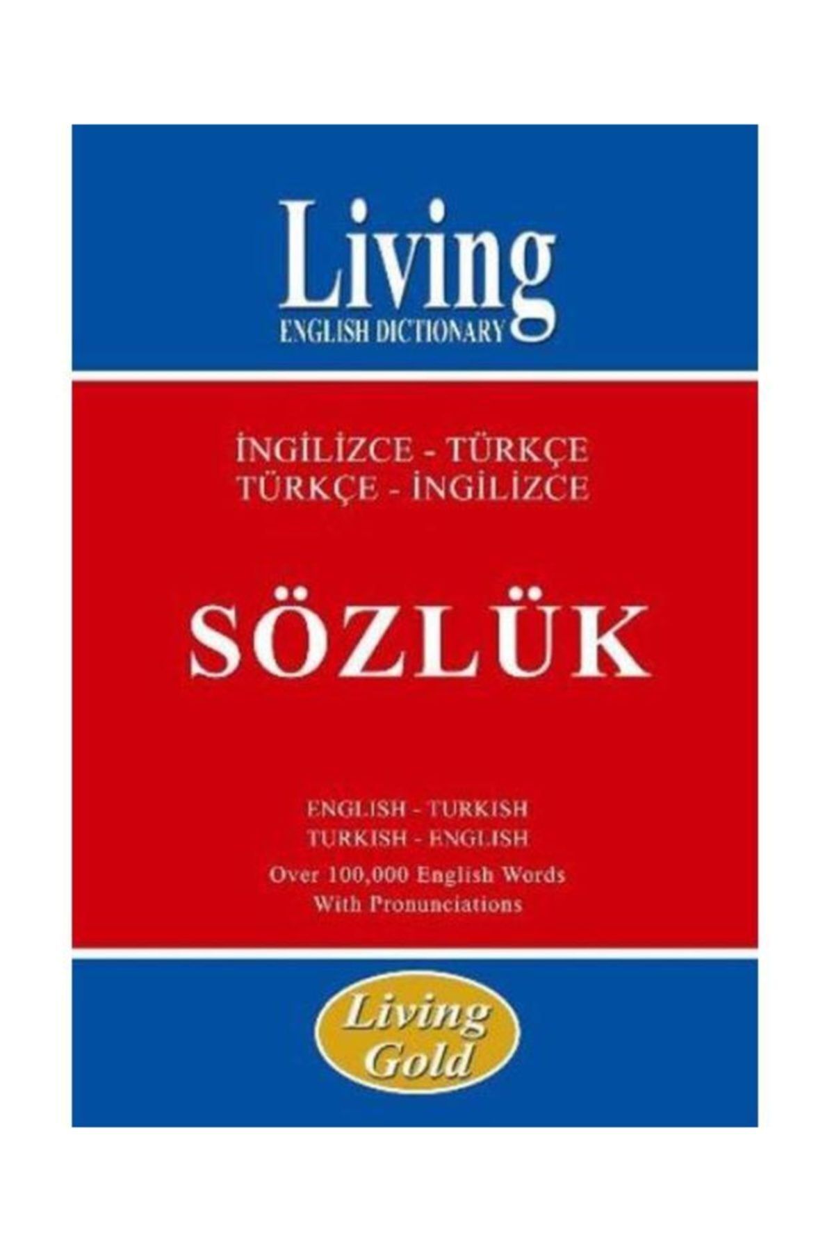 Living English Dictionary Gold Ingilizce-türkçe / Türkçe-ingilizce Sözlük