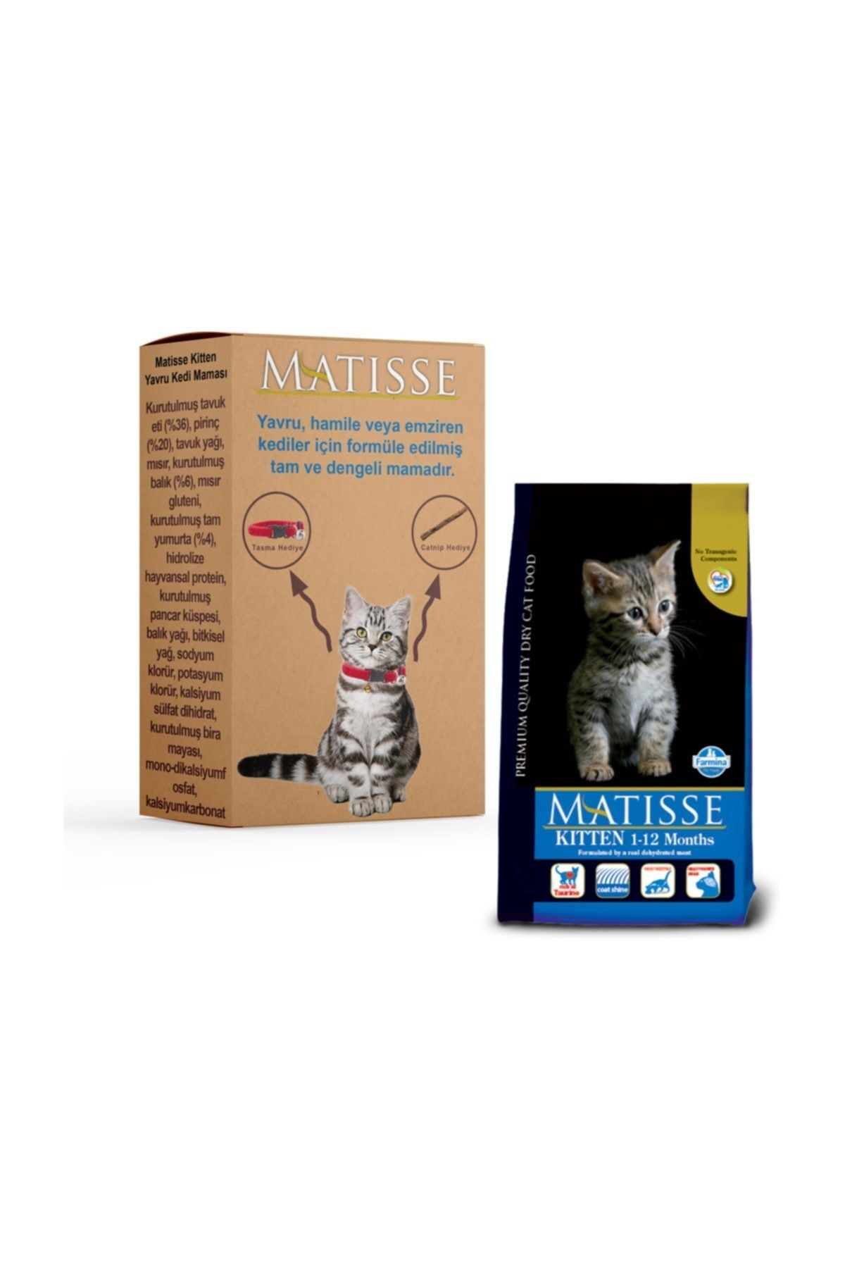 Matisse Farmina Matisse Kitten Tavuklu Yavru Kedi Mamasi 1 5 Kg Trendyol