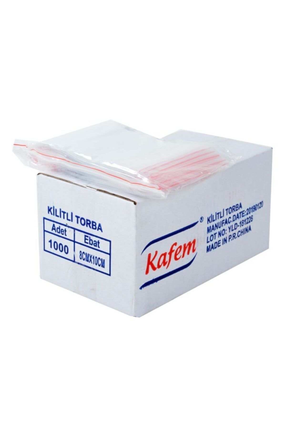 KAFEM 8 X 10 Cm Kilitli Poşet / Naylon Torba ( 4.000 Adet ) -
