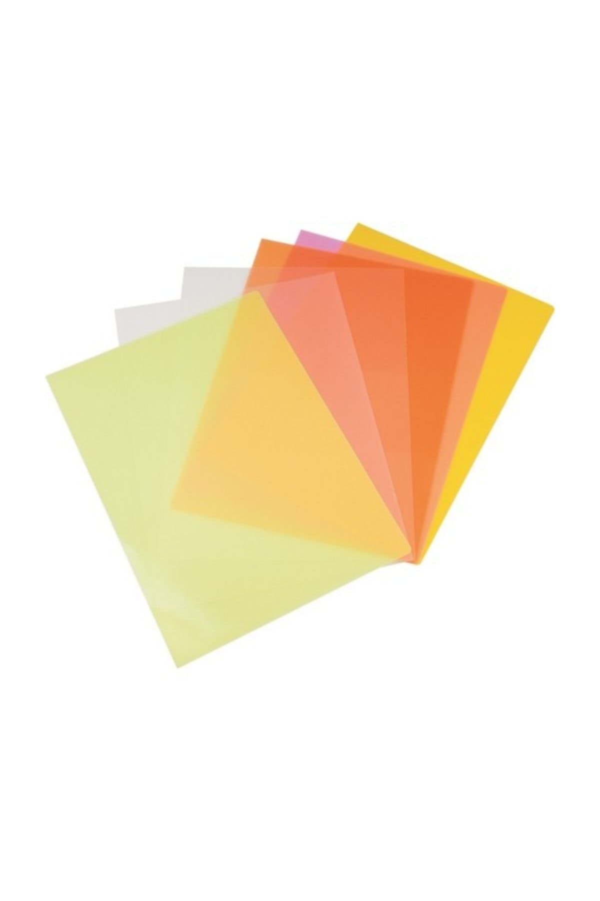 SARFF 450mic.a4 Şeffaf Sarı Pp Kapak 50 Ad. 15201110