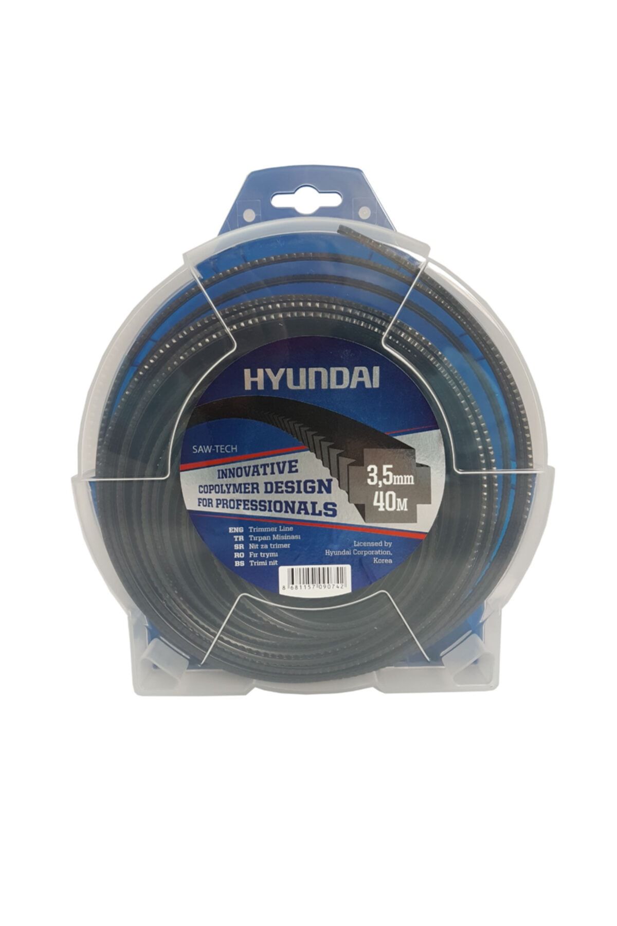Hyundai DİŞLİ TIRTIKLI SİYAH MİSİNA 3,30mm 50mt