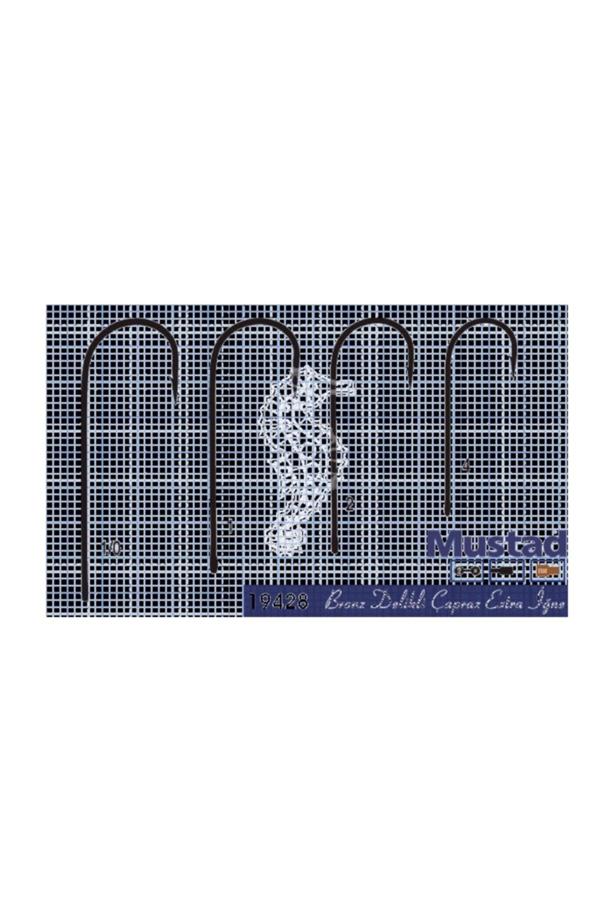 Mustad Altın Rengi Olta İğnesi 19428 100lü Standart 6 7021560130672
