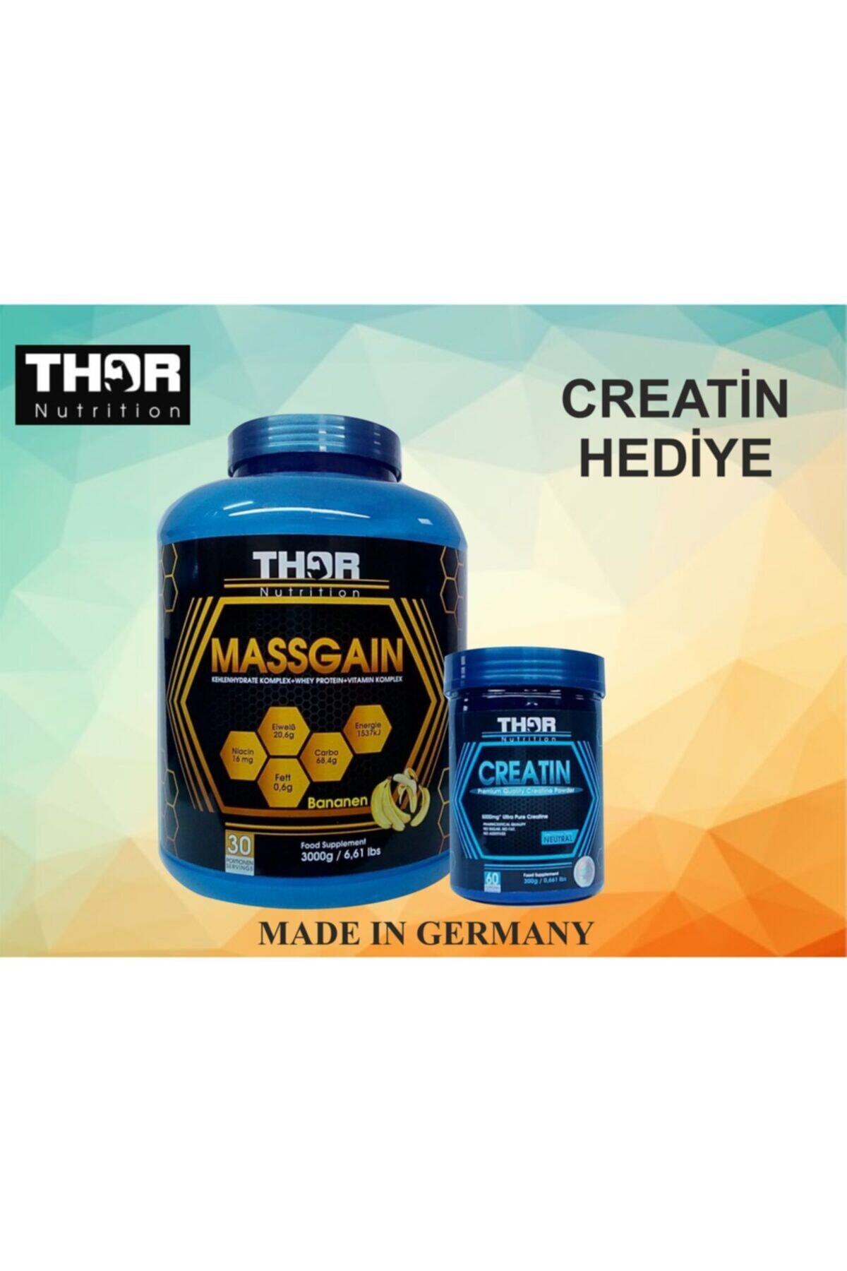 THOR NUTRITION Massganer 3000gr. 30 Servis Muz Aromalı (MADE İN GERMANY)