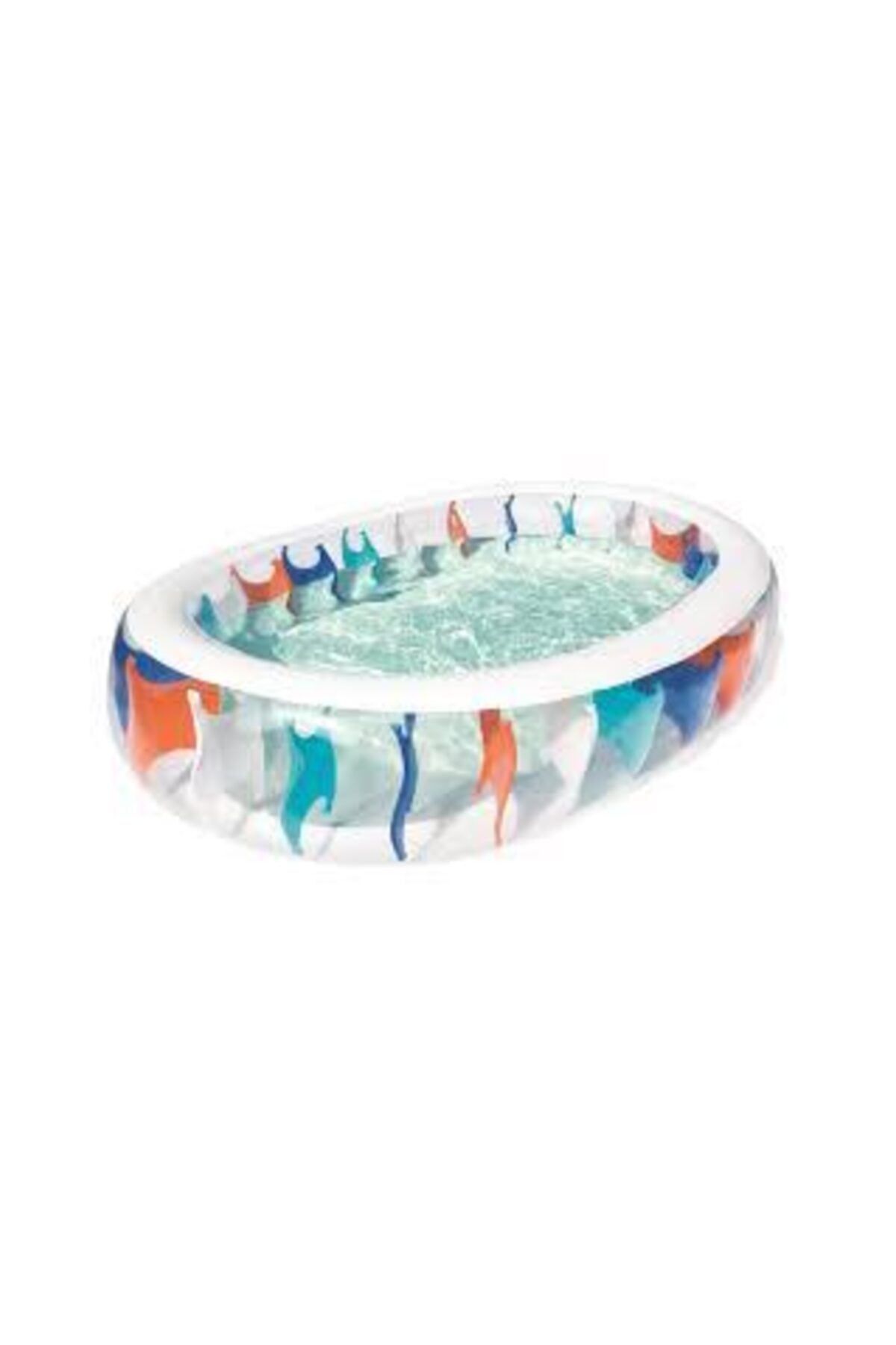 BESTWAY Şişme Eliptik Çocuk Havuzu Seti 229 Cm X 229 Cm X 51cm  54066
