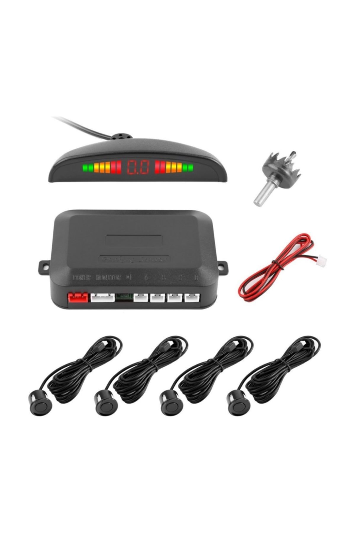 AutoEN Renault Clio 3 Hb Uyumlu Park Sensörü LED Ekran \