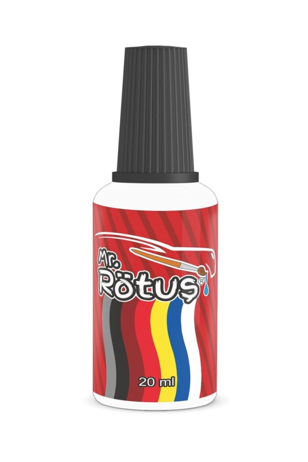 Mr.Rötuş Çizik Giderici Oto Rötuş Boyası -İnci/Şeker Beyaz 20 ml Vernik Hariç