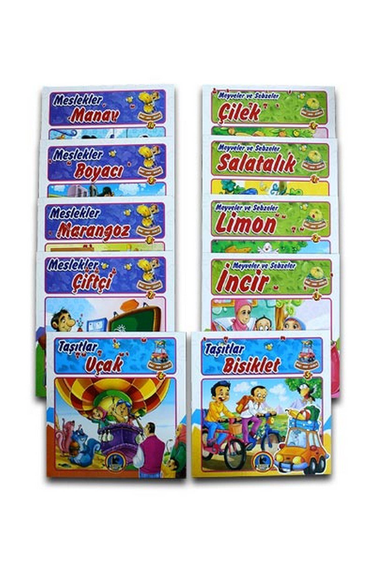 Karatay Akademi Yayınları Bak Oku Öğren Seti 10 Kitap 120 Sayfa