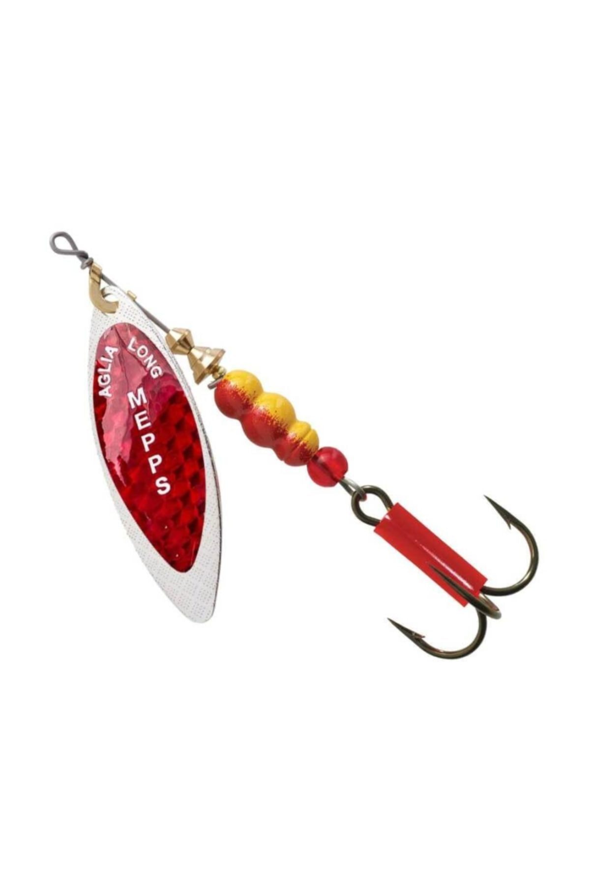 MEPPS Longue Redbo Olta Kaşığı GÜMÜŞ-KIRMIZI 3
