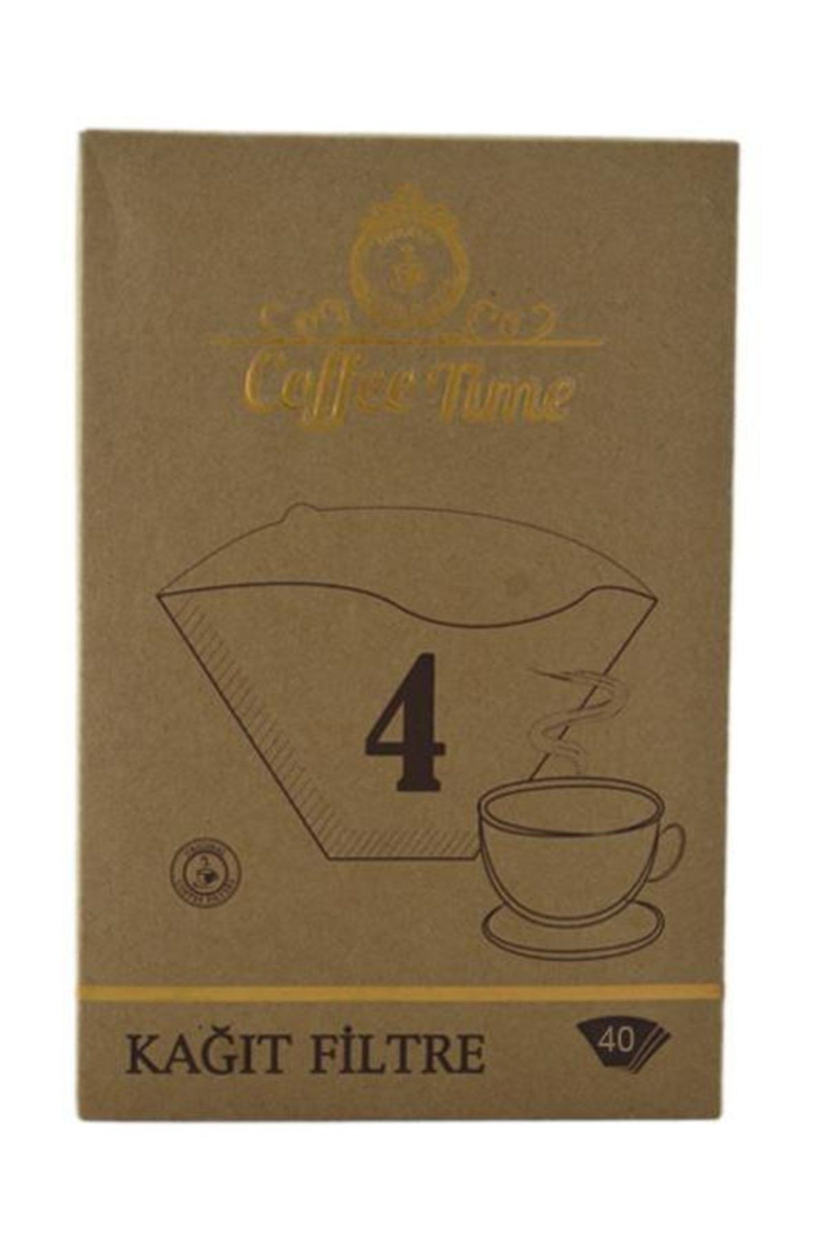 Coffee Time 1*4 40 Li Kahve Filtre Kagidi