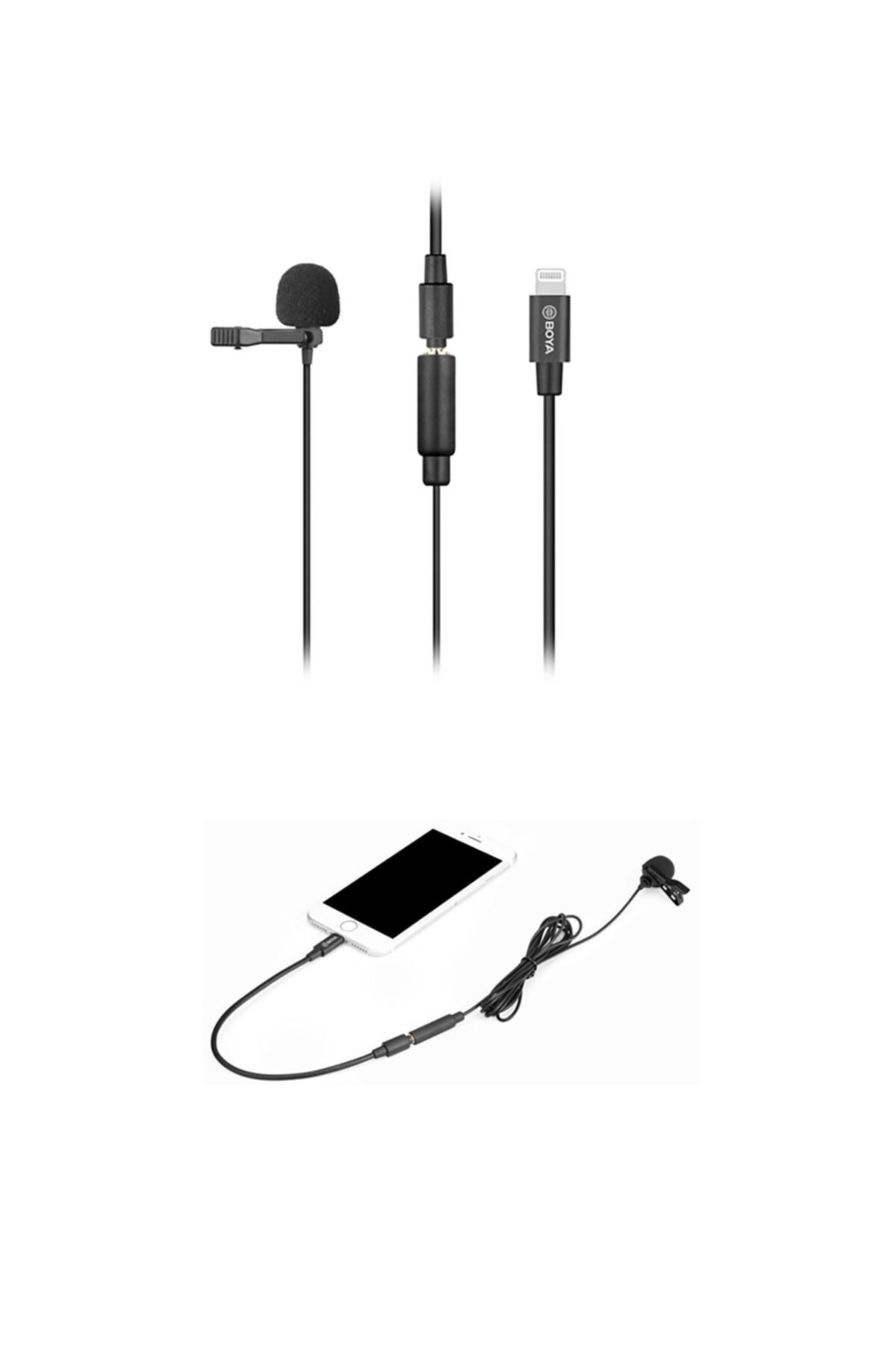 BOYA BY-M2, iPad Mini 2 İçin, Yaka Mikrofonu