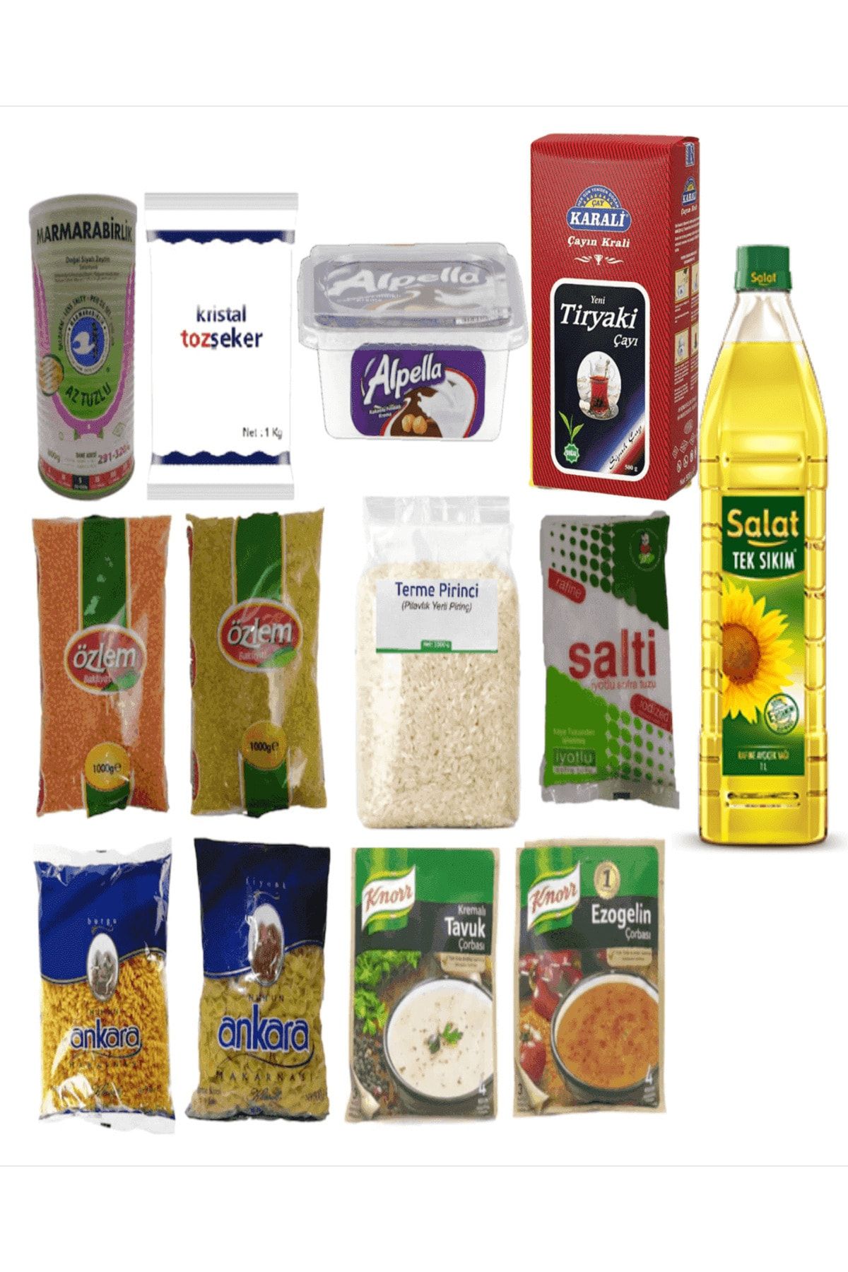 Ramazan Paketi Erzak Yardım Kolisi 13 Parça No:3