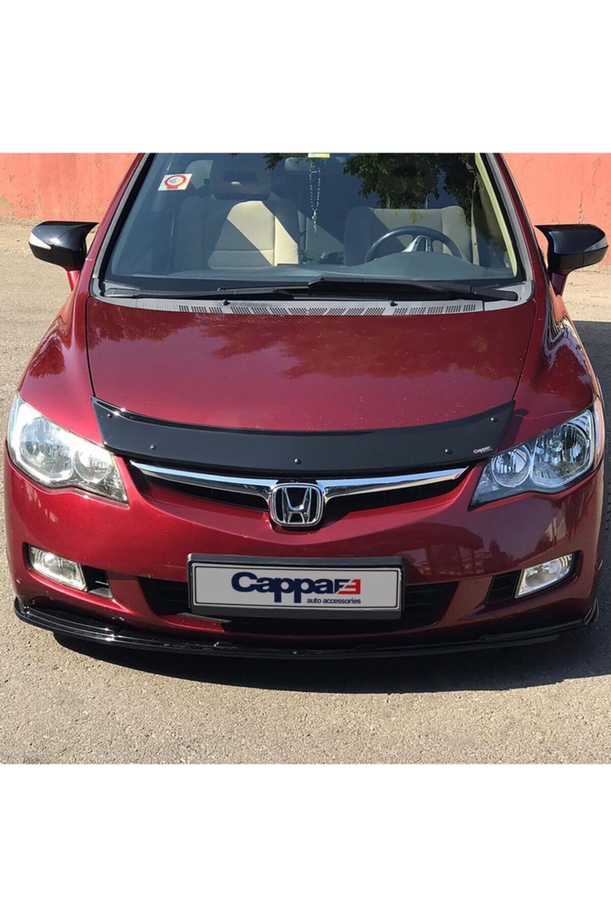 cappafe honda civic 2006 2007 2008 2009 2010 2011 2012 on kaput koruyucu ruzgarligi fiyati yorumlari trendyol