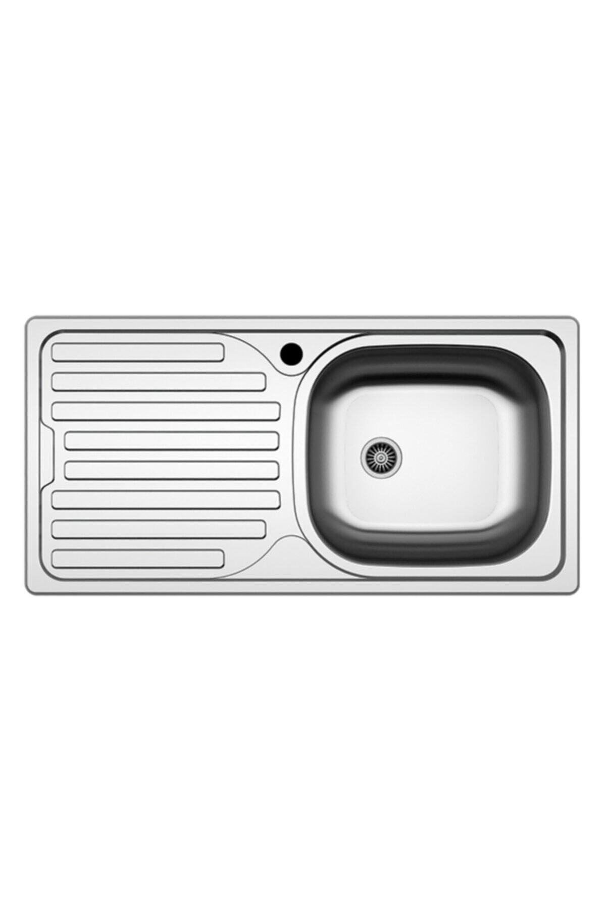 Hafele CAPUA03 Eviye,tz.üst.860x435mm,satin,sol