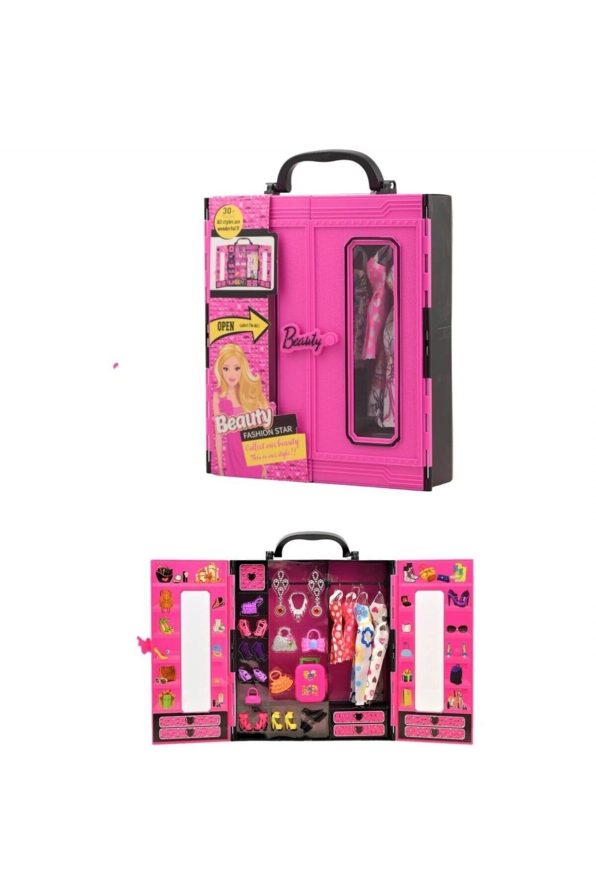 Kayyum Oyuncak Beauty Fashion Star Barbie Elbise Gardrobum