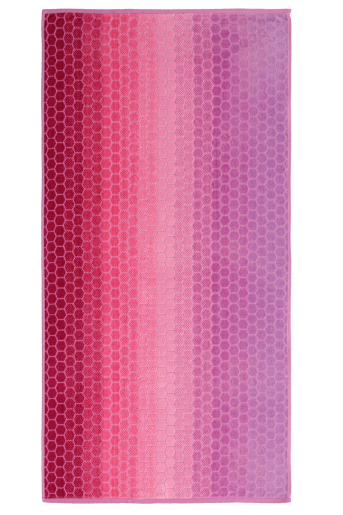 Özdilek Summer Heat Ombre Pembe Kadife 70x140 Cm. Plaj Havlusu