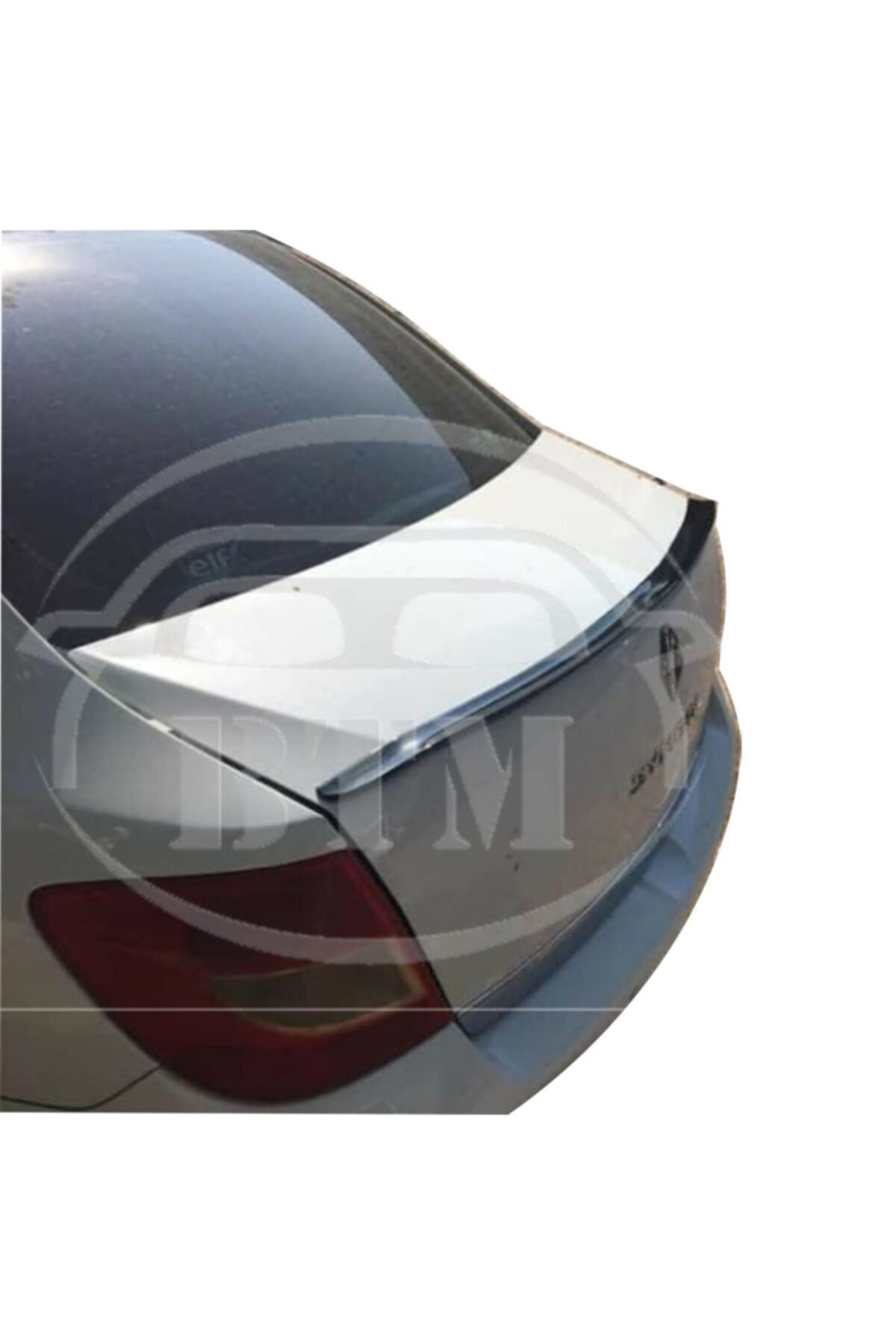 BTM OTOMOTİV Renault Symbol (2009-2012) Bagaj Üstü Spoiler Piano Black