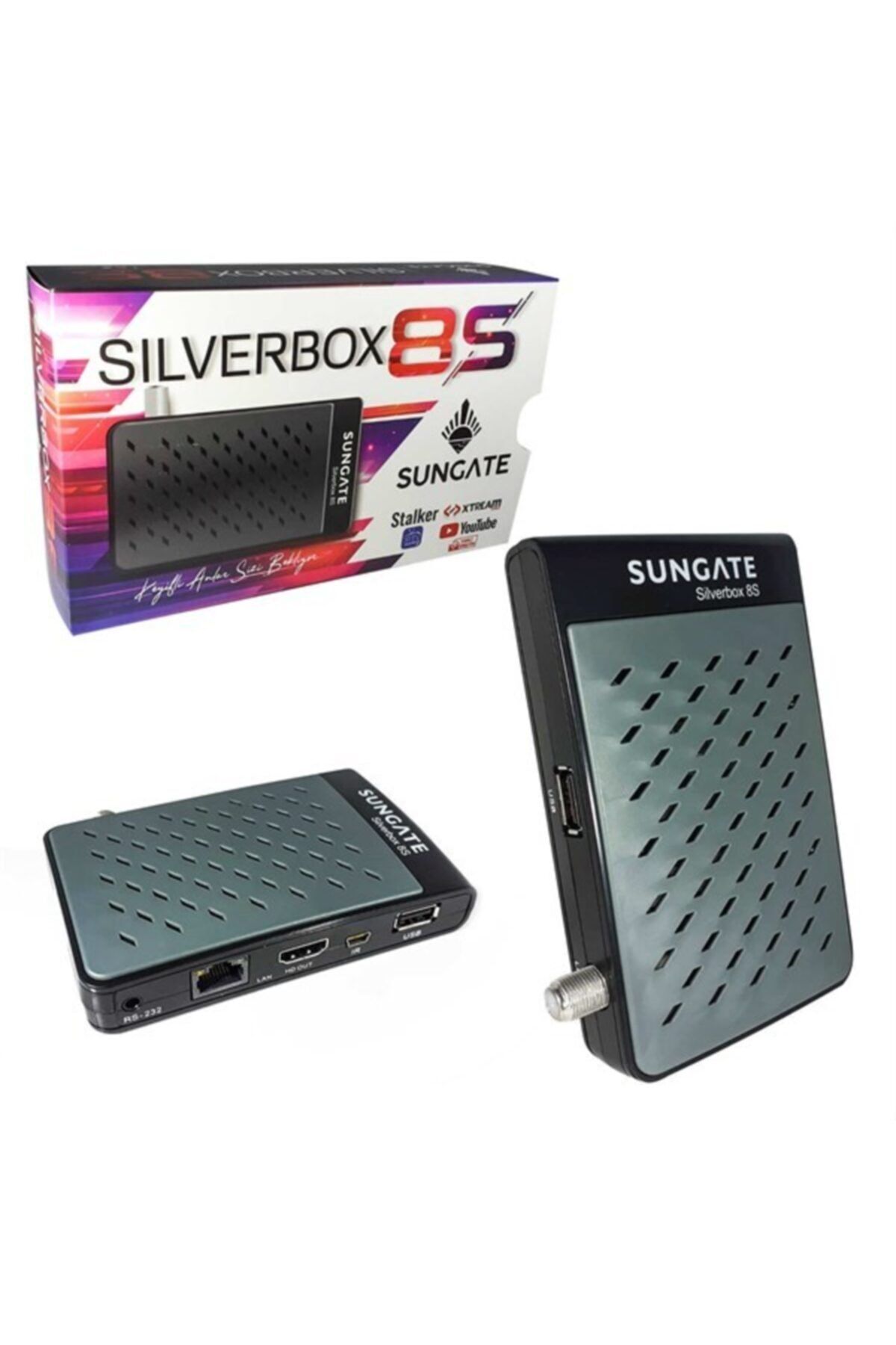 Marka Sungate Silverbox 8s Uydu Alıcısı 114005