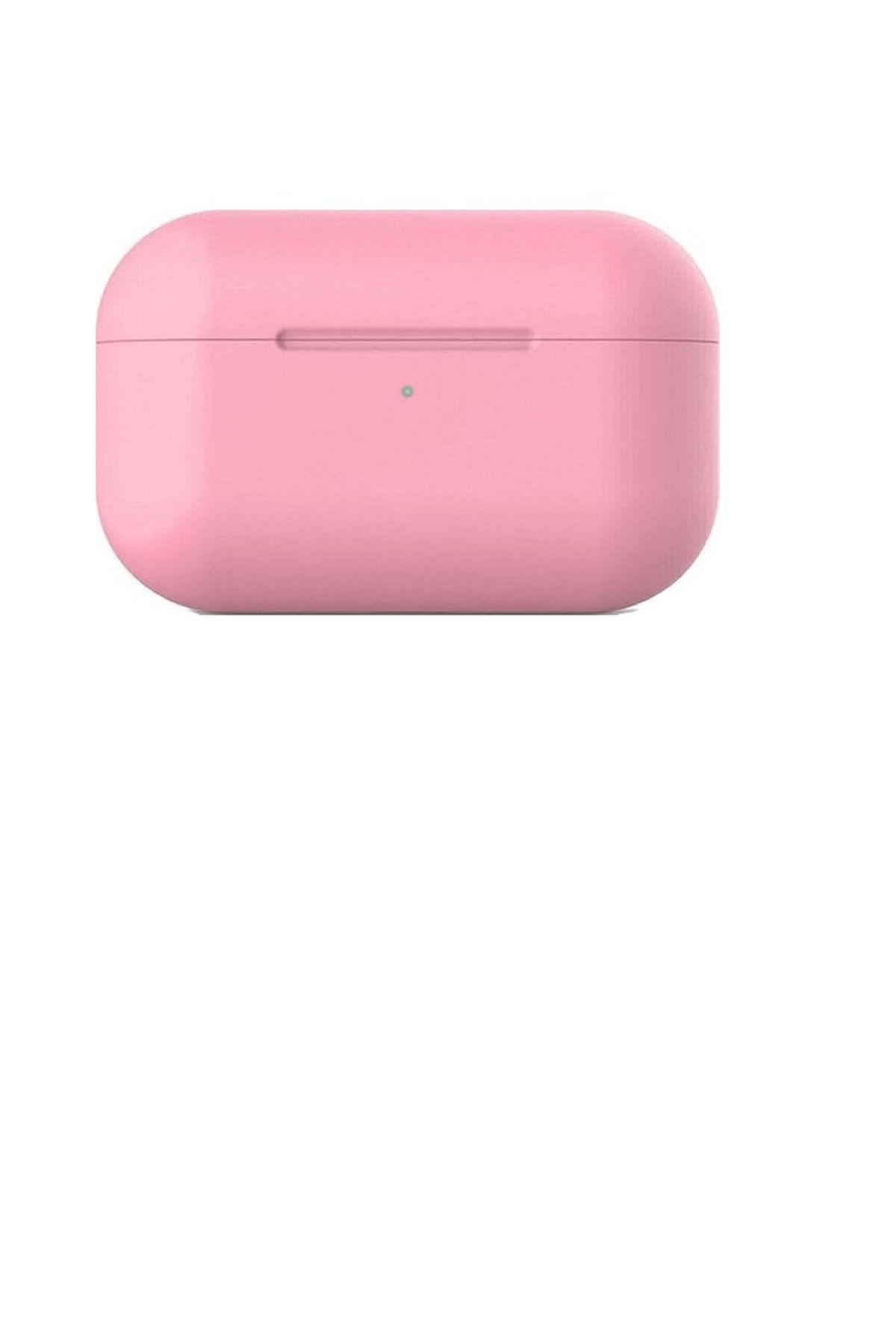hepsiofis Apple Airpods Pro Kılıf Ince Slim Zar Silikon Pembe
