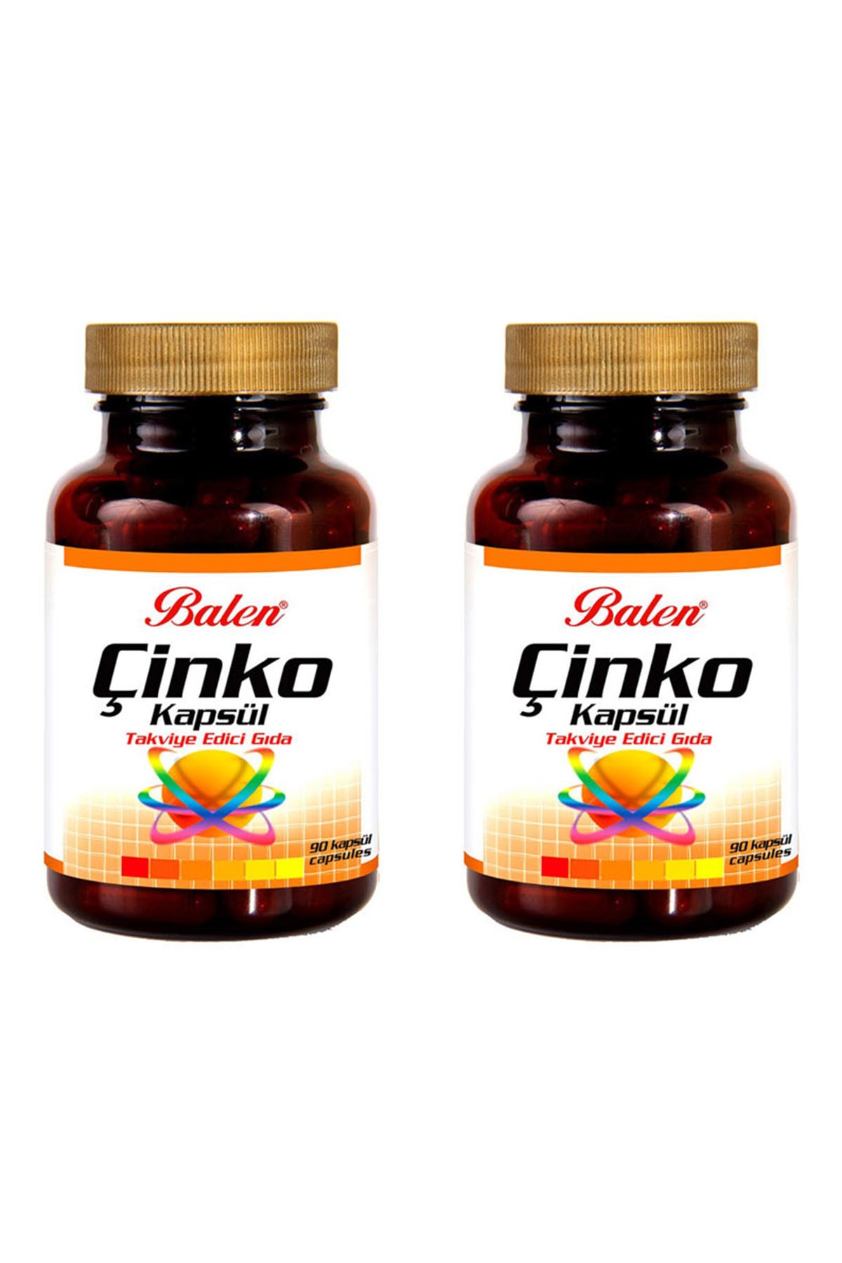 Balen 2 Adet Çinko Zinc 325 mg 90+90 Kapsül