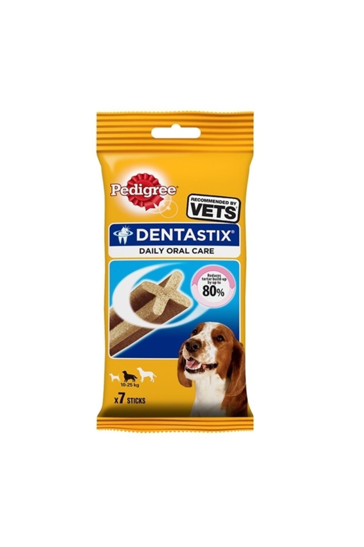 Pedigree Dentastix Orta Irk Şerit Köpek Ödül Maması 180 Gr (3 Adet)