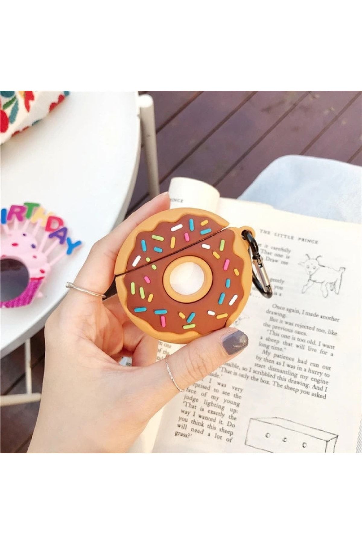 mooodcase Donut Airpods Kılıfı Premium Silikonlu