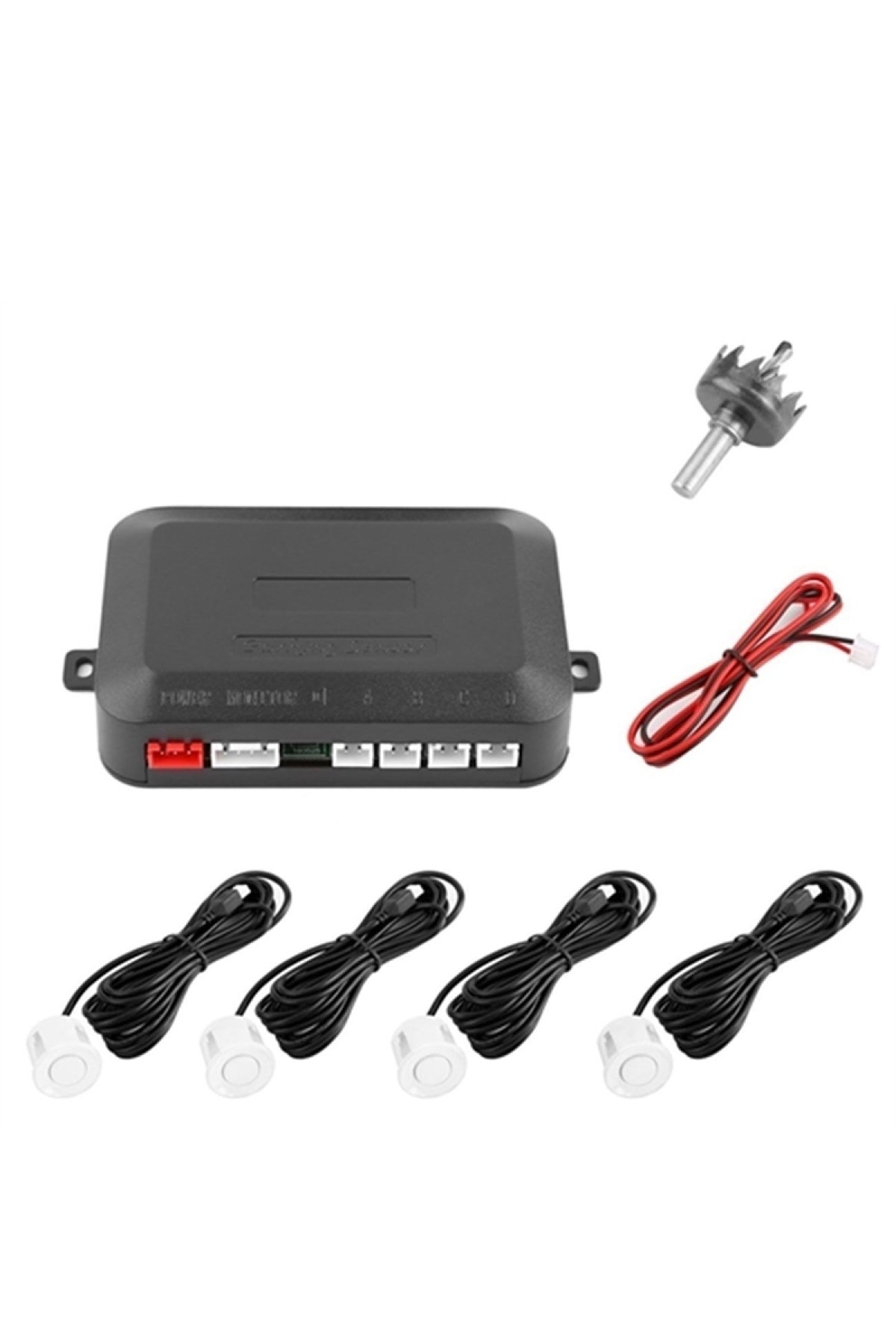 Unikum Ssangyong Tivoli Dijital Ekranlı Araç Park Sensörü Ses Ikazlı Beyaz Renk