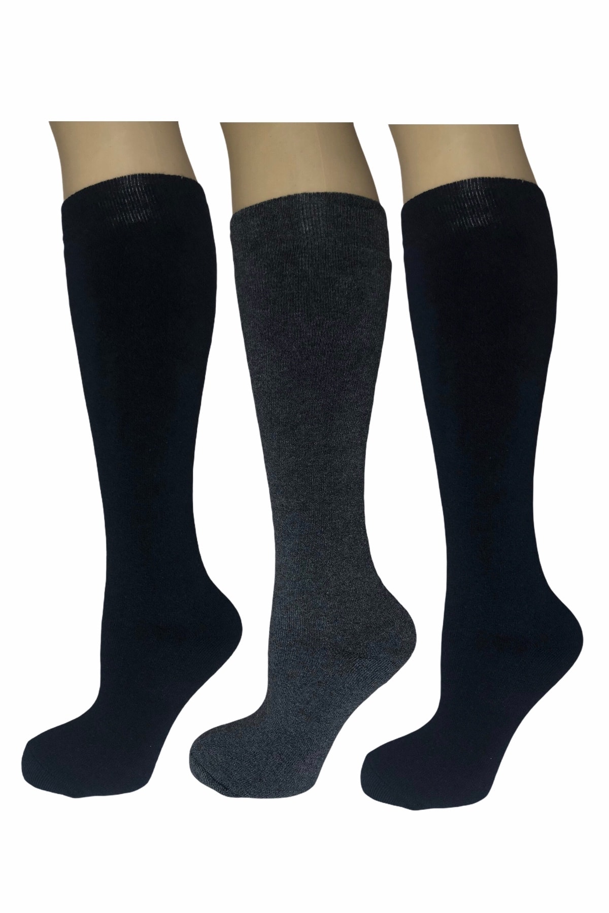 MervSocks 3'lü Unisex Kne High Dizaltı Termal Kayak Çorabı