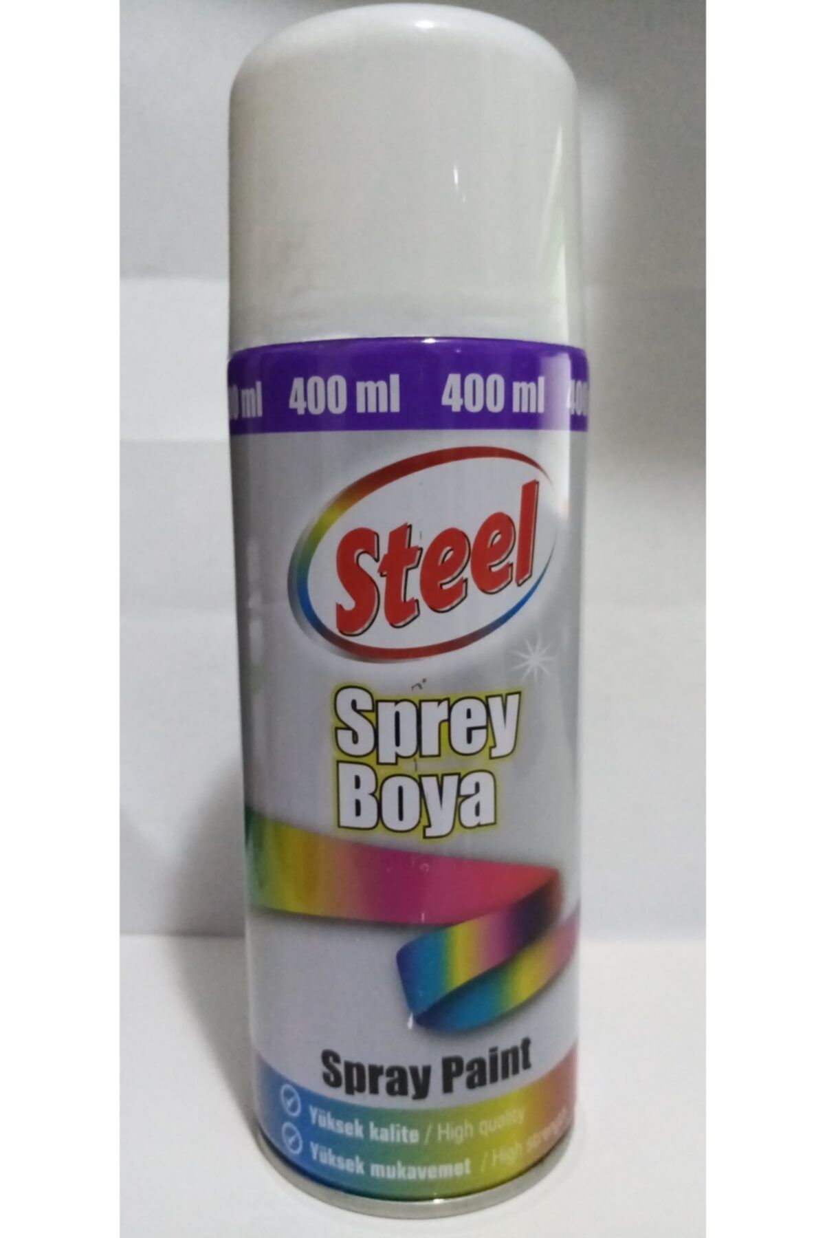 steel spreyboya sprey boya beyaz 400ml fiyati yorumlari trendyol