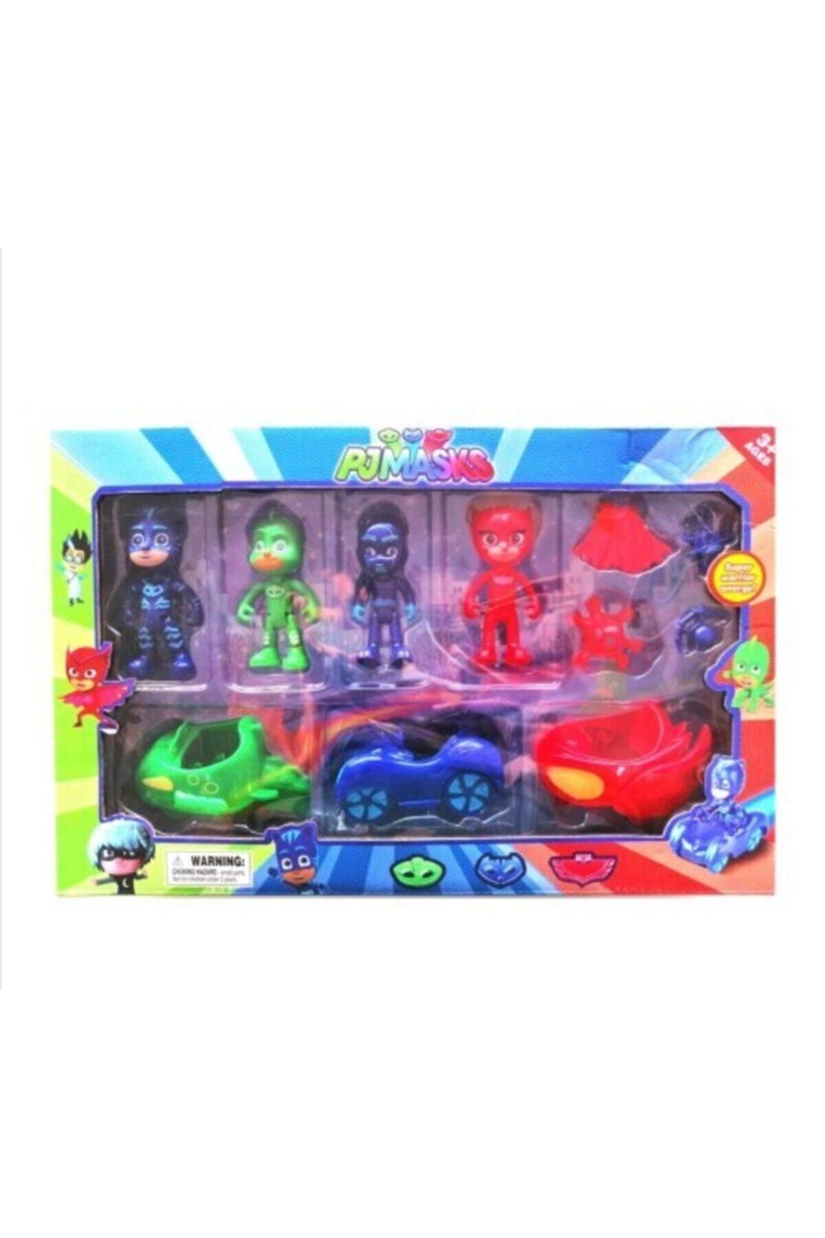 bvm oyuncak pjmasks pjmaskeliler 4 figur 3 araba 4 aparatli set pijamaskeliler fiyati yorumlari trendyol