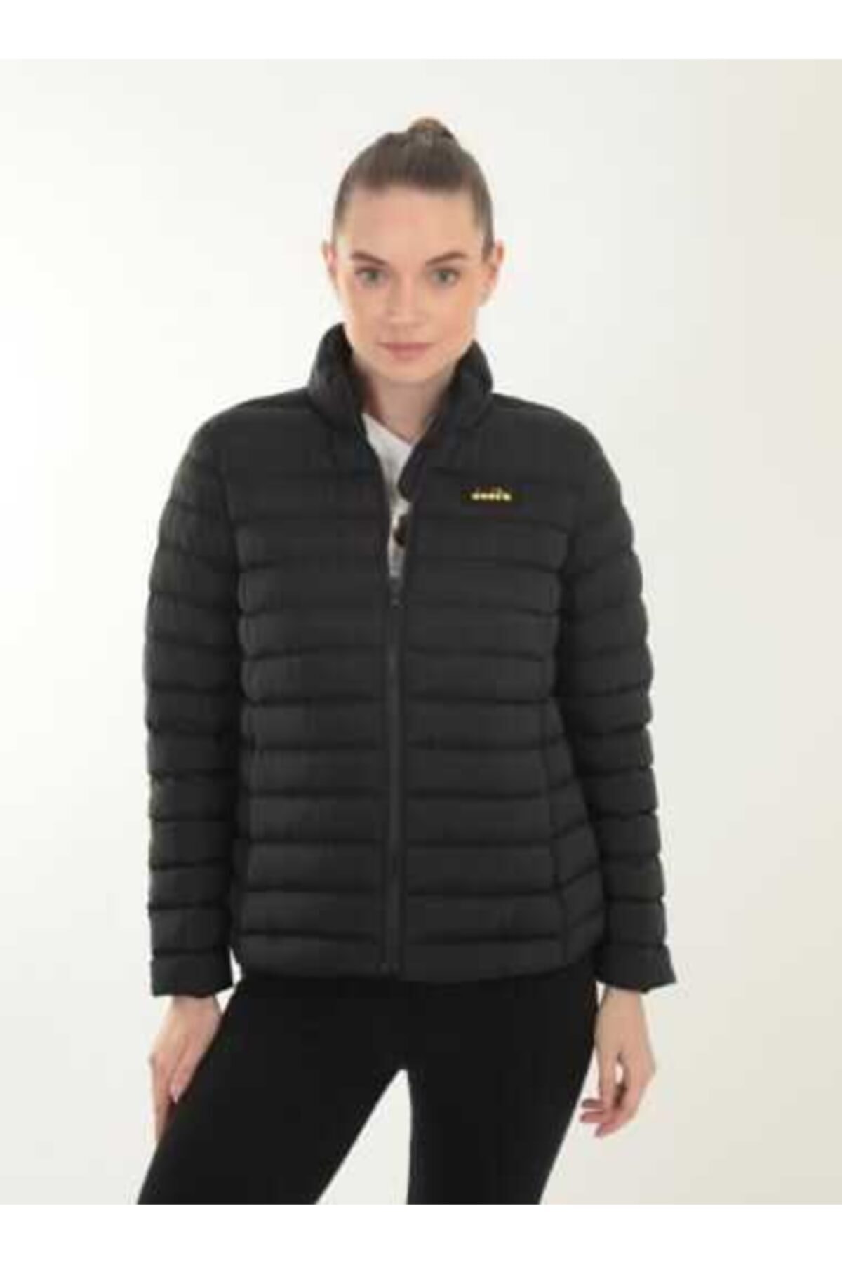 Diadora Dıadora Padded Lightweight W Be One Siyah Kadın Mont