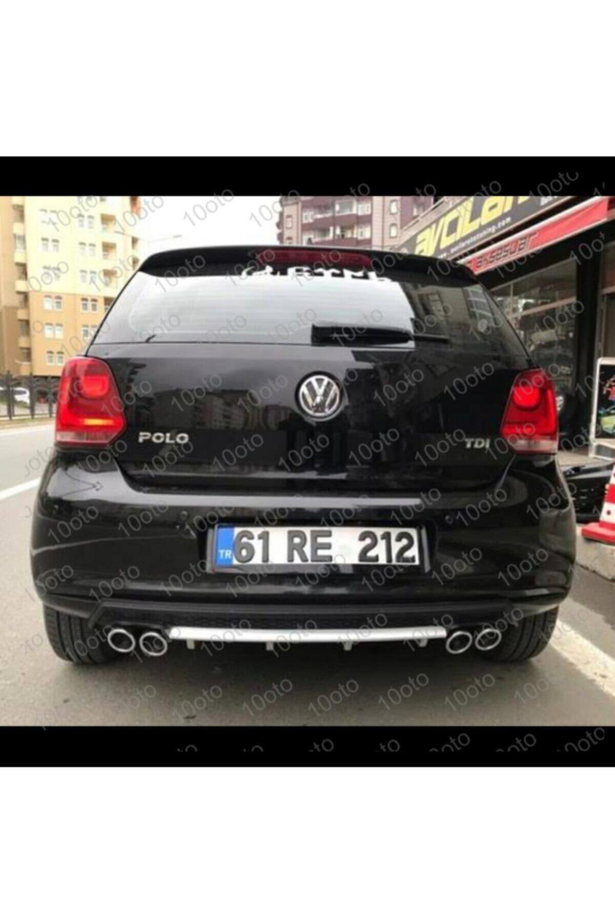 10oto Vw Polo Difüzör Plastik 4 Çıkış Egzoz Görünümlü