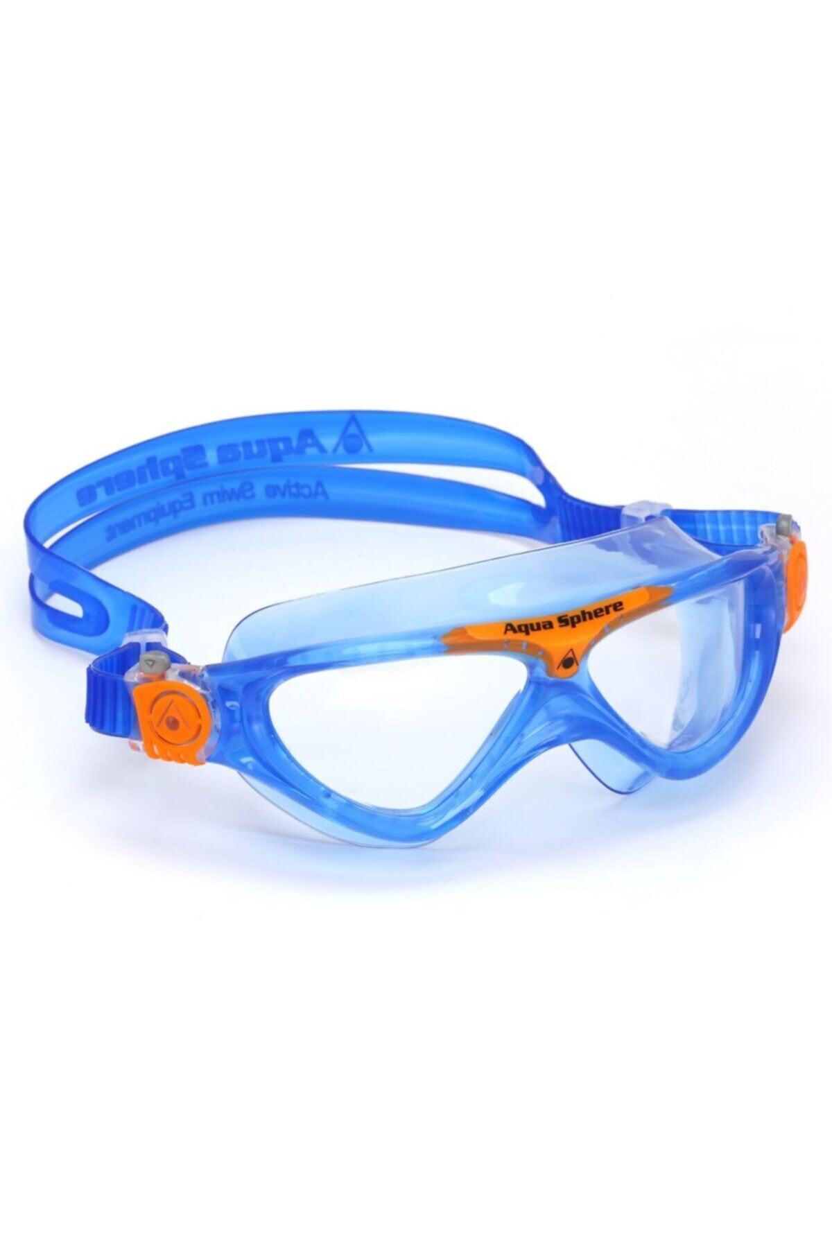 Aqua Sphere Vista Junior Şeffaf Cam - Mavi/turuncu