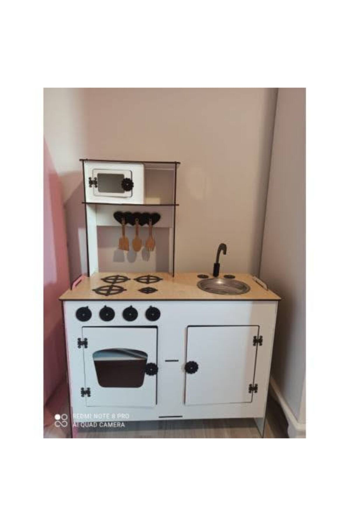 Woodesign Ahşap Oyun Mutfağı Ahşap Oyuncak Mutfak Büyük Boy