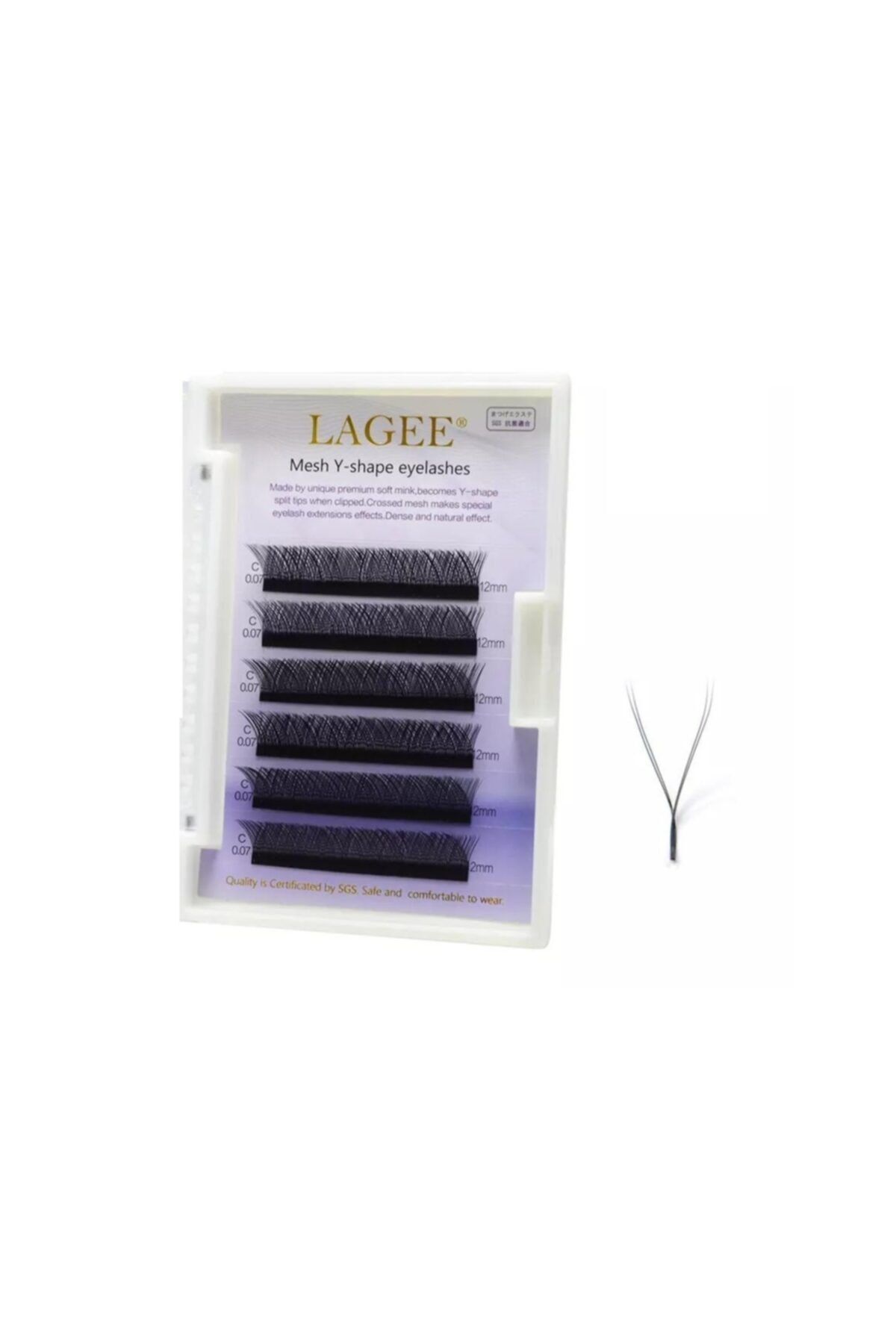 NAGARAKU Y Brush Kirpik 0,07c-12mm