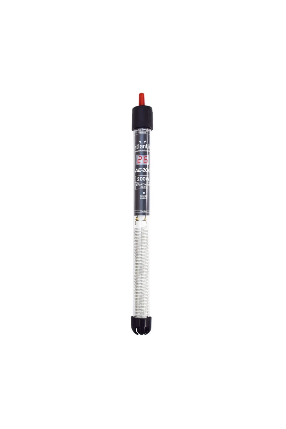 ATLANTİK Elektronik Akvaryum Isıtıcı 200 Watt