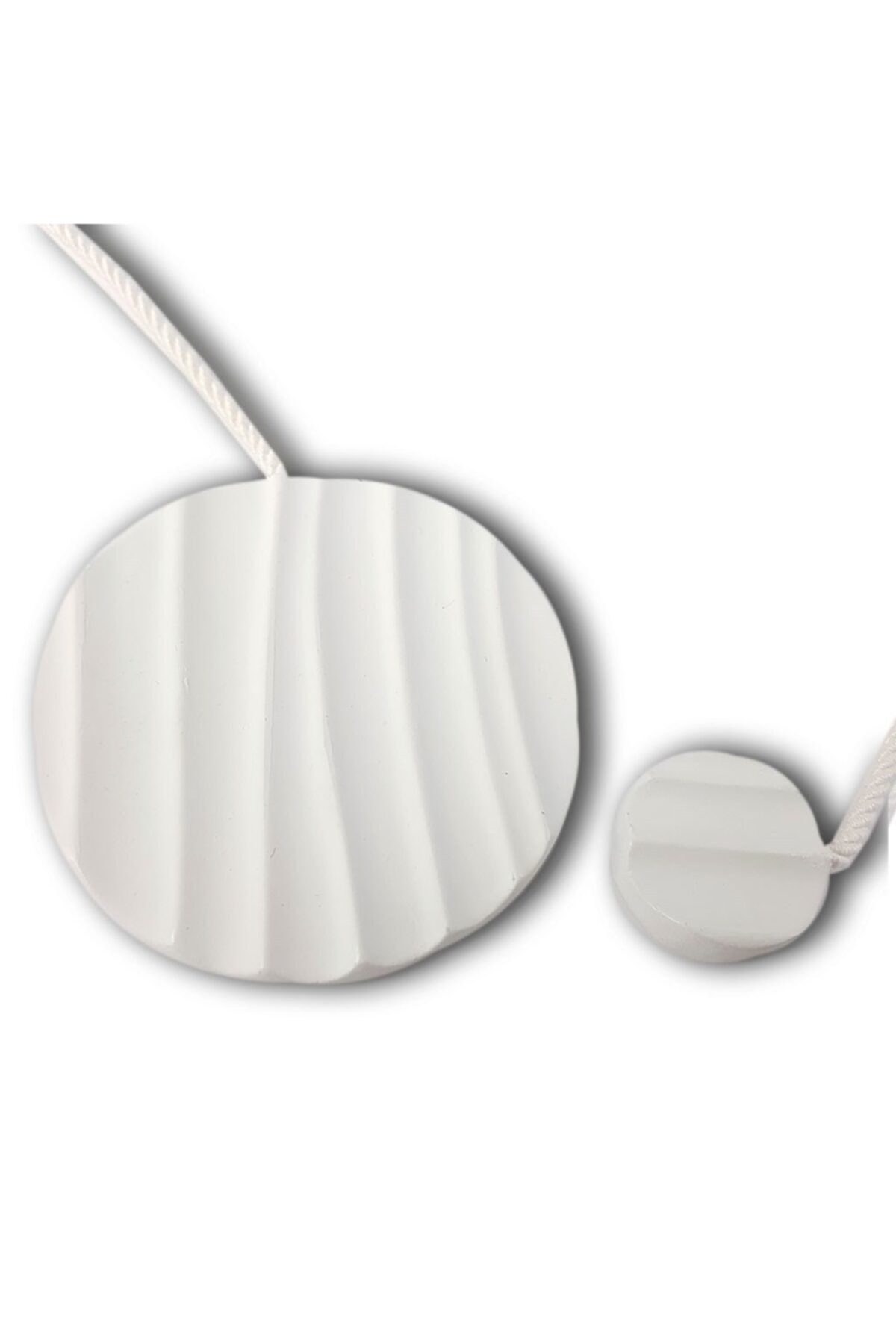 Alesta Home Döküm Yuvarlak Mıknatıslı Perde Tutucu Magnet 8x48 cm