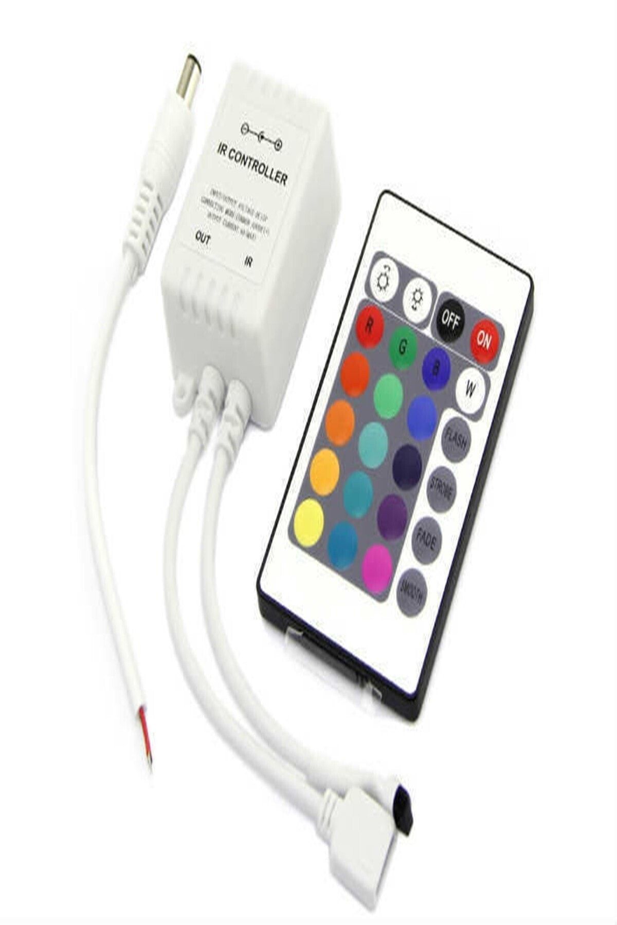 xolo kiwa serit led kumandasi 6 amper 24 tuslu rgb serit led kumandasi ir frekansli fiyati yorumlari trendyol