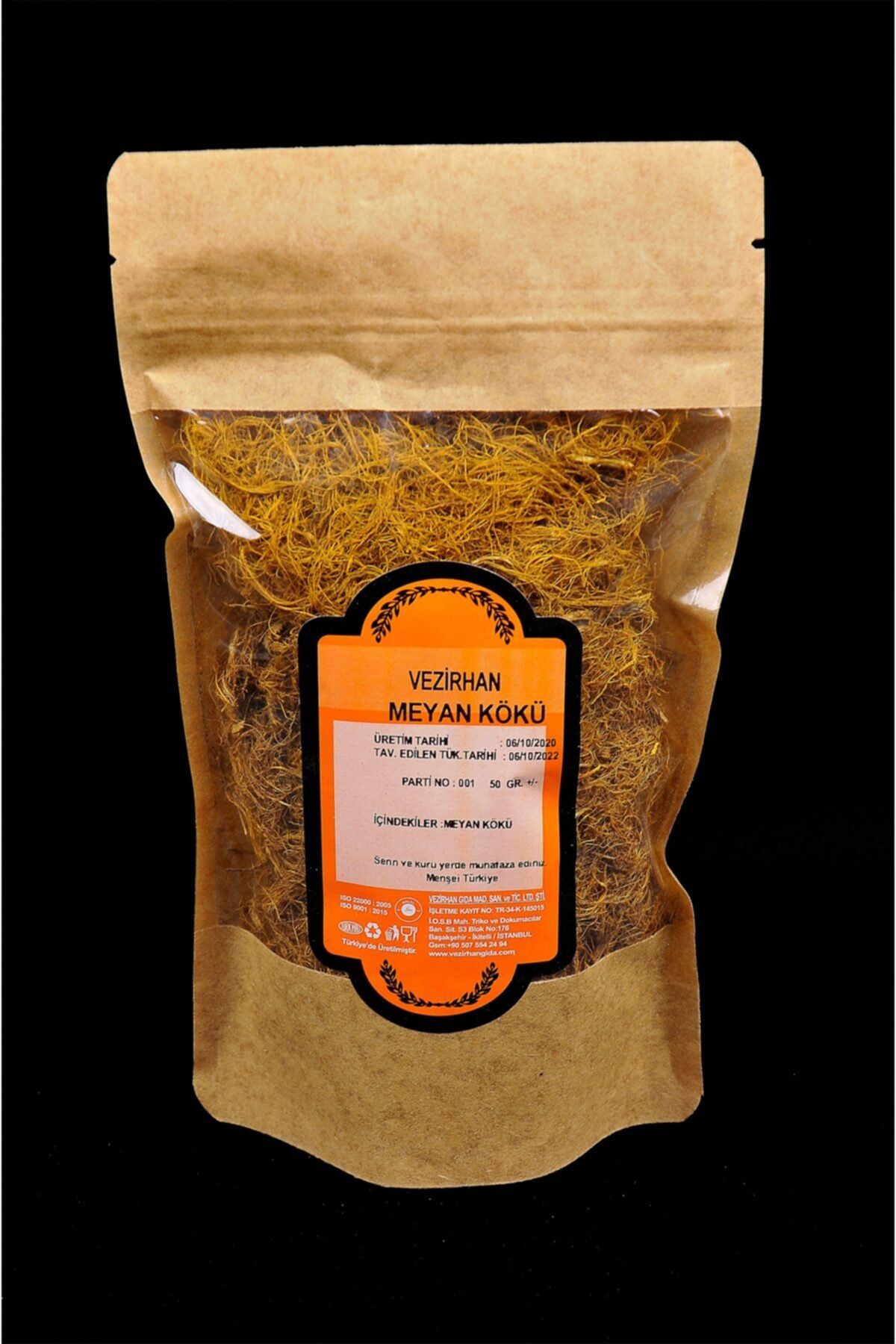 VEZİRHAN Gıda Organik Meyan Lifi 50 gr.