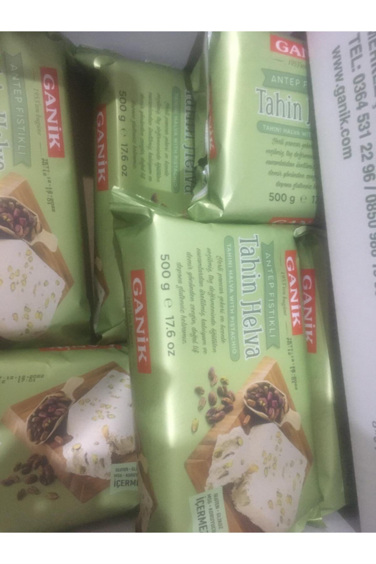 Ganik Antep Fıstıklı Helva 500gr