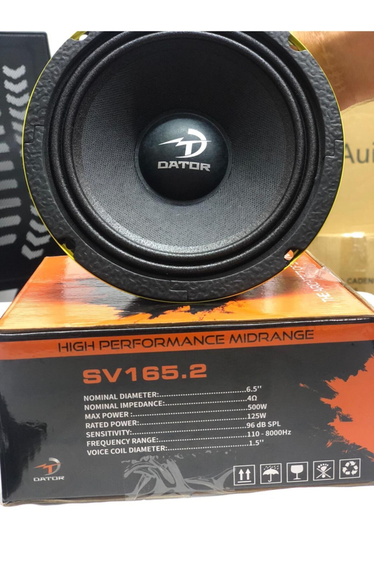 DATOR 16 Cm Midrange Sv165.2yüksek Performance Midrange