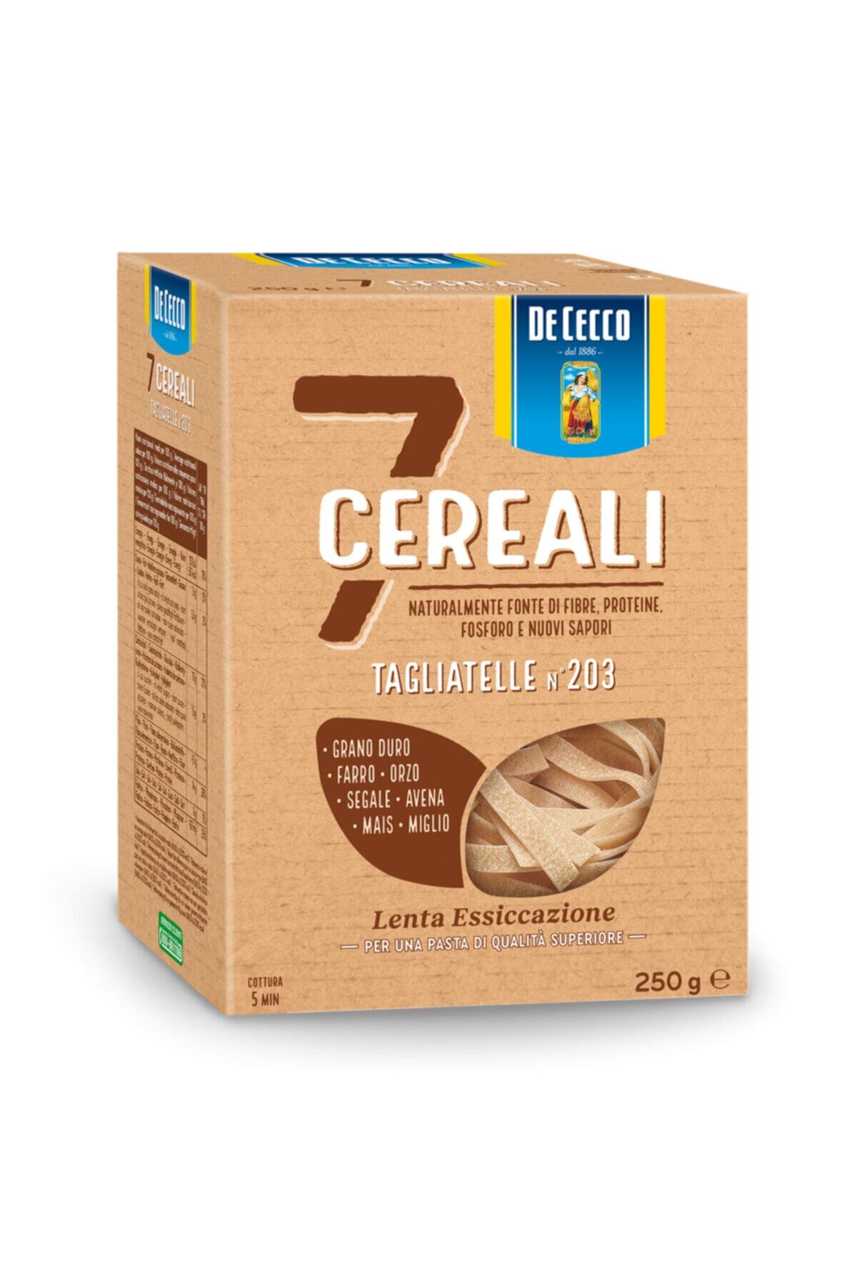 De Cecco Taglıatelle İtalyan Erişte 7 Tahıllı 250 gr