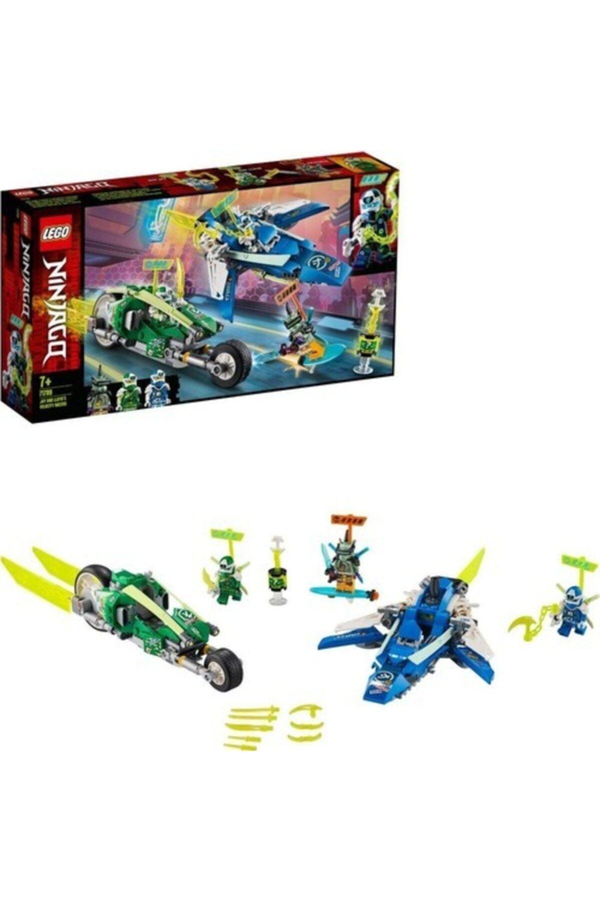 LEGO ® Nınjago® 71709 Jay Ve Lloyd'un Hızlı Yarışçıları
